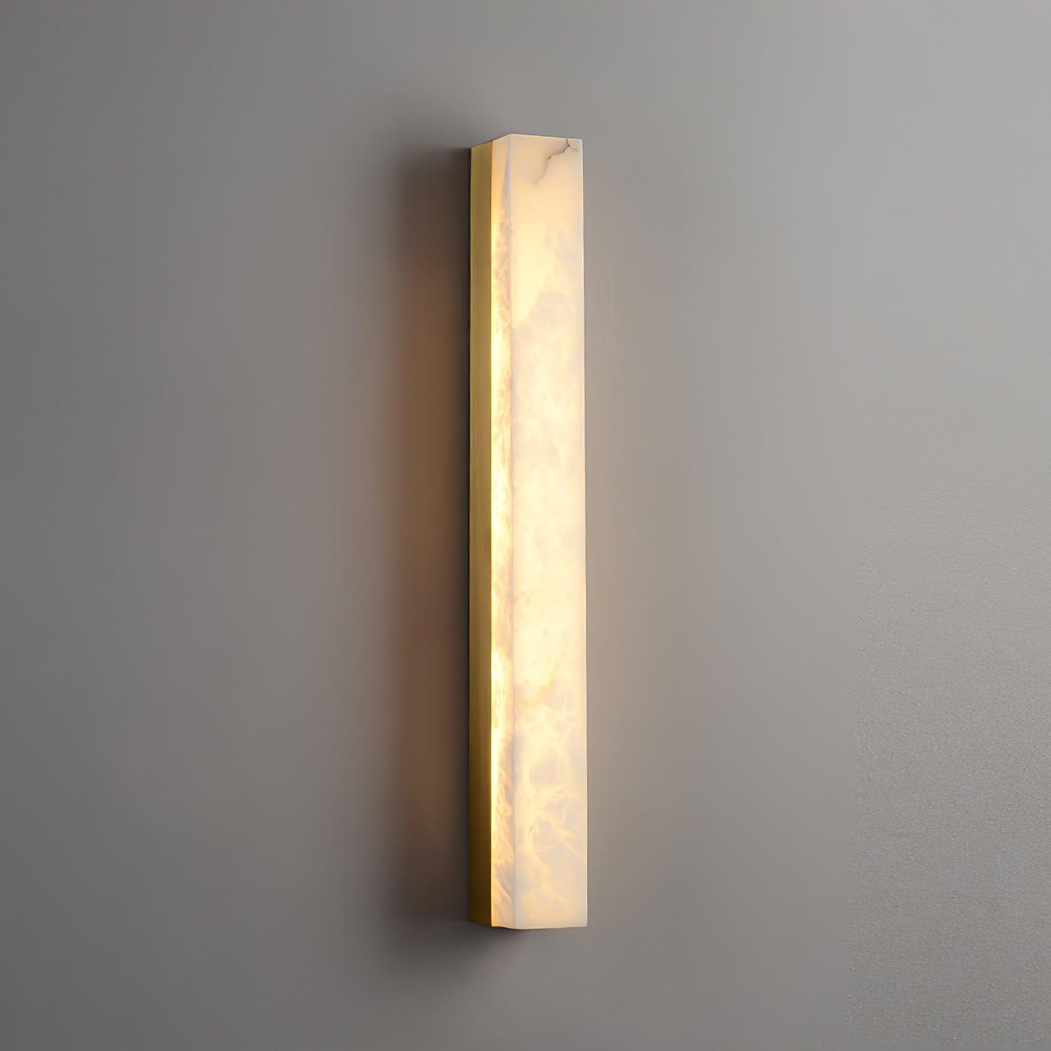 Luste Minimalist Alabaster Wall Lamp Rectangular - Neutralighting