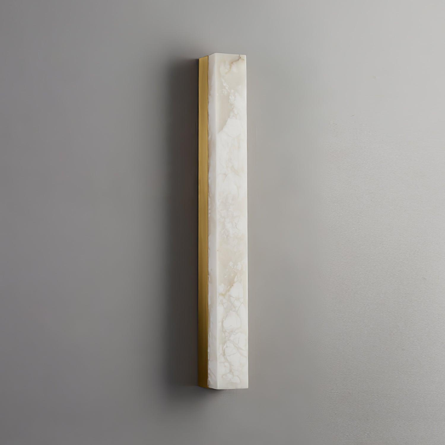 Luste Minimalist Alabaster Wall Lamp Rectangular - Neutralighting