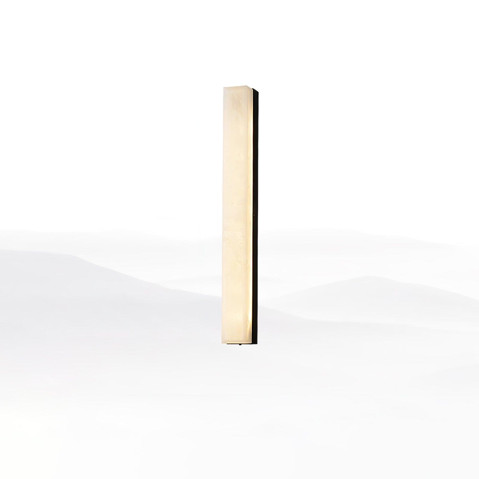 Luste Minimalist Alabaster Wall Lamp Rectangular - Neutralighting