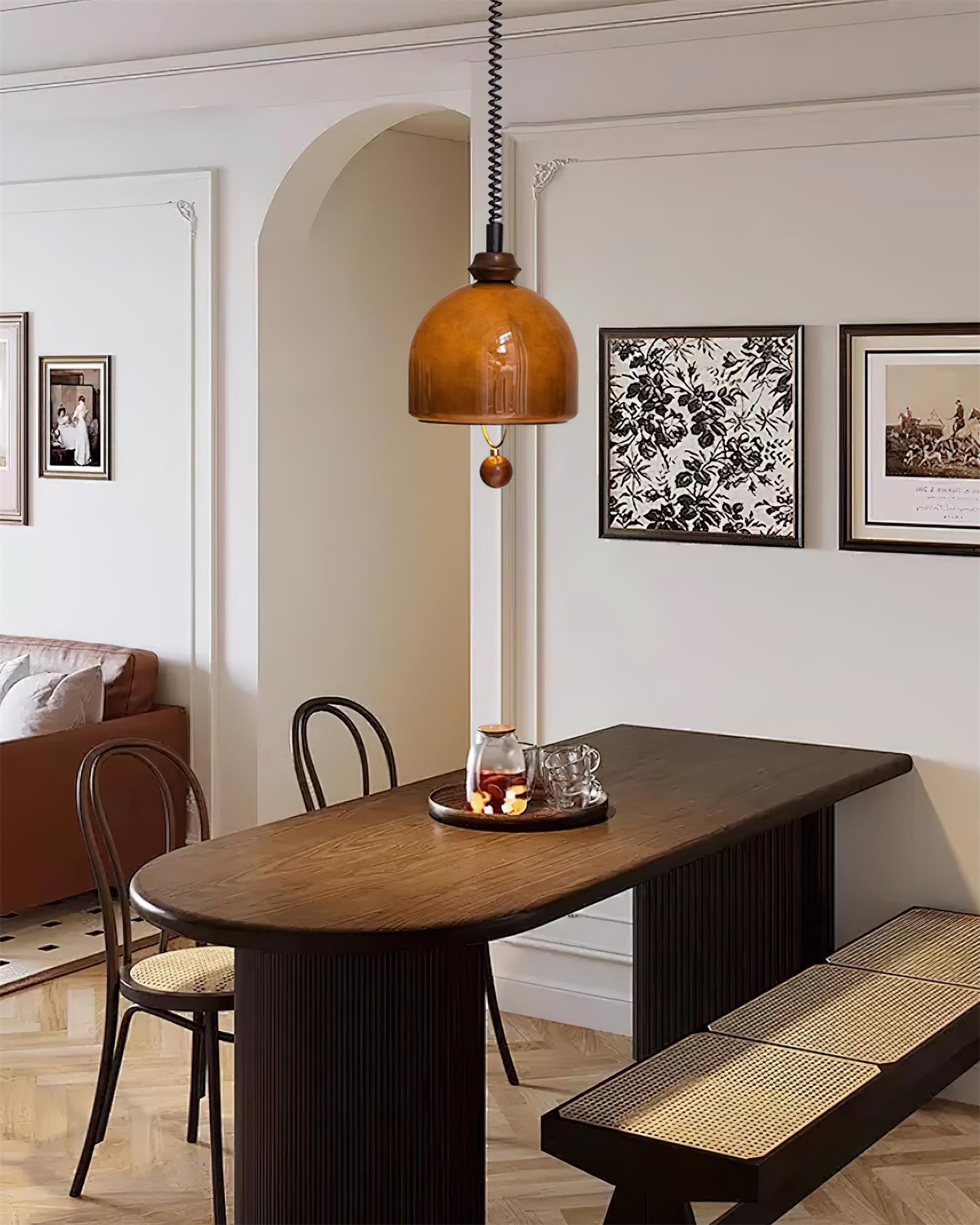 Ardelle Vintage Glass Pendant Light - Letslighting