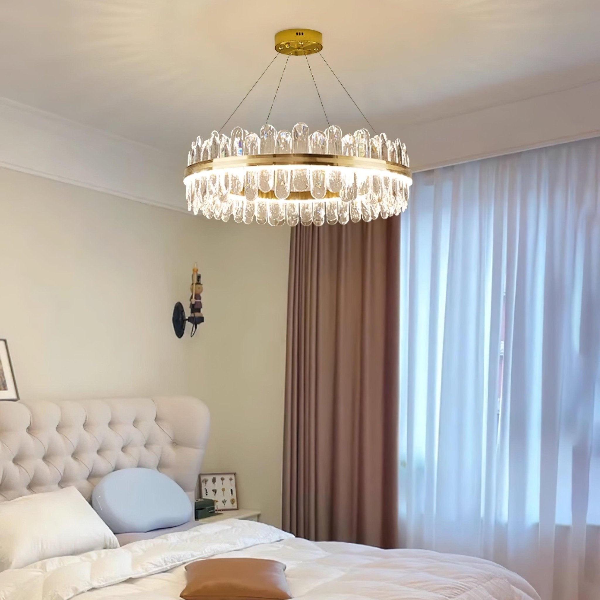 Lyvenisra Postmodern Luxury Crystal Metal Chandelier - Blowlighting