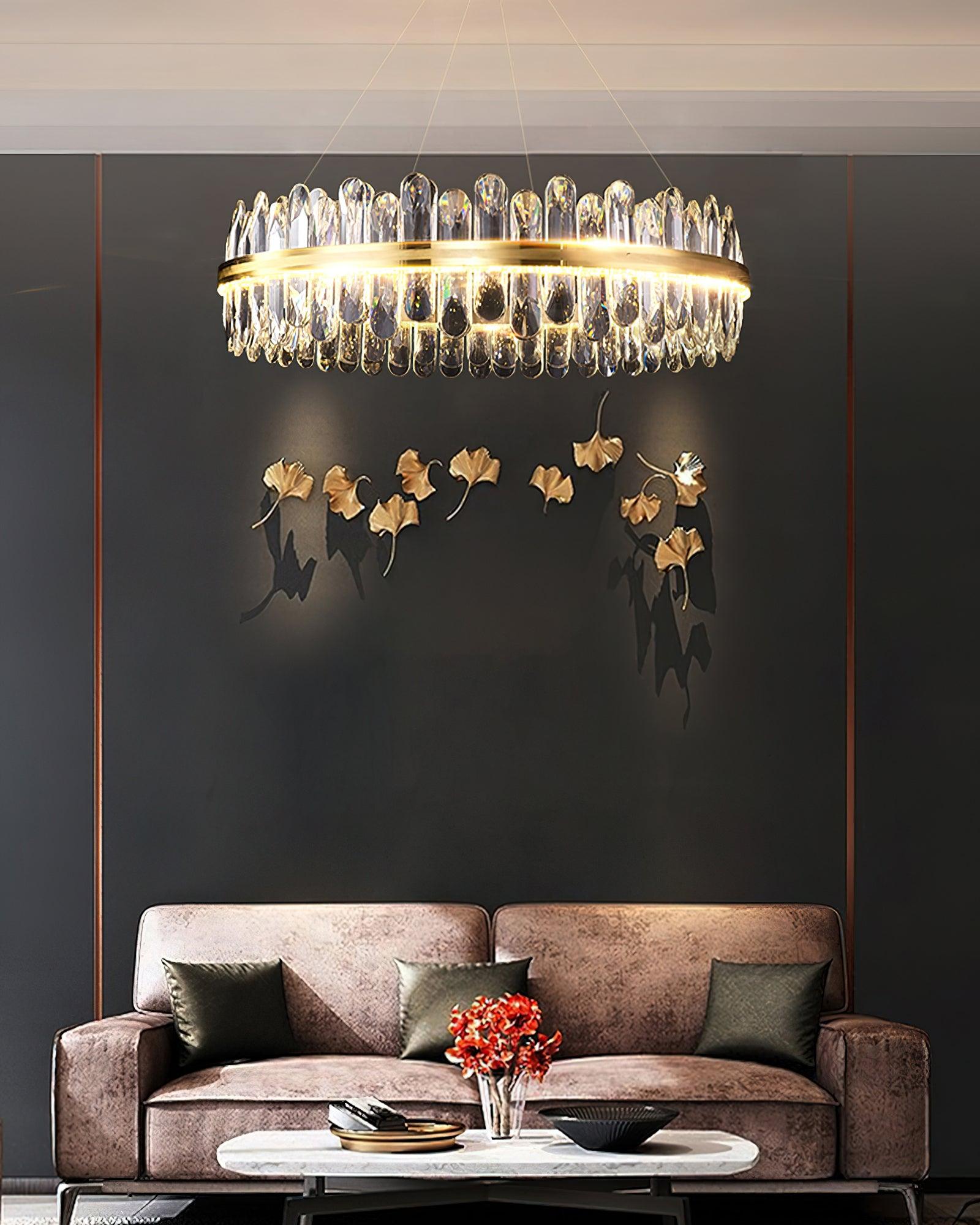 Lyvenisra Postmodern Luxury Crystal Metal Chandelier - Blowlighting
