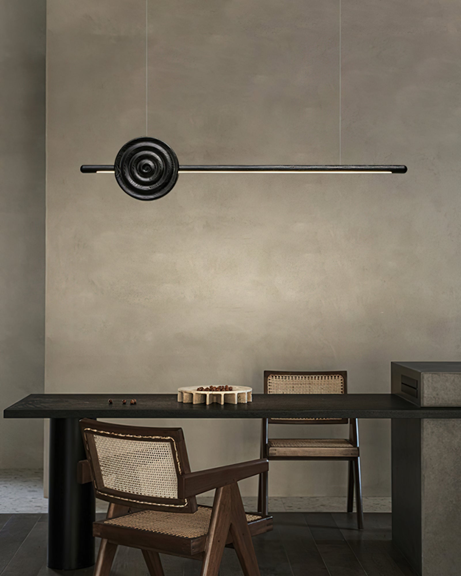 Aurora Chandelier Erhu Wood - Blowlighting