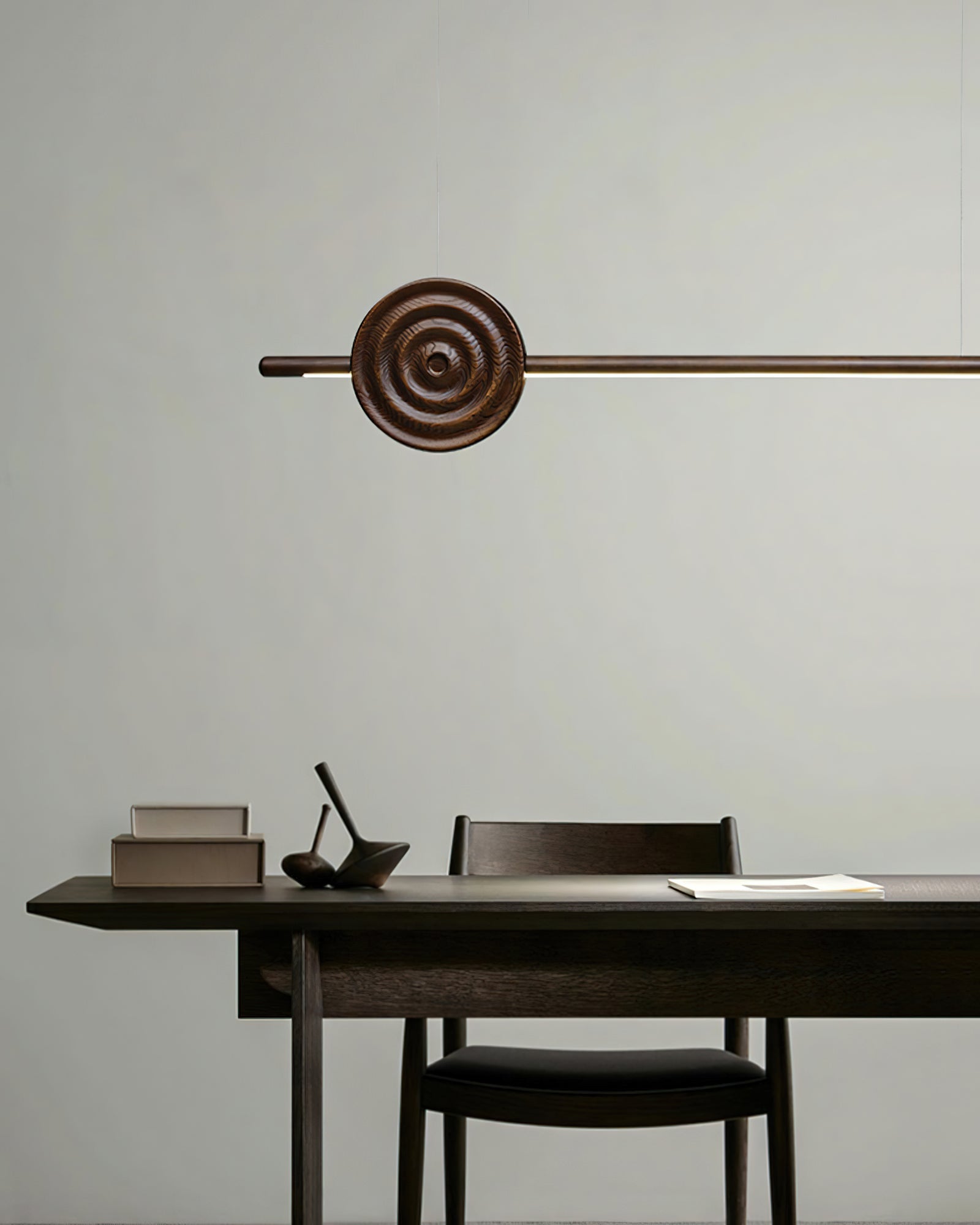 Aurora Chandelier Erhu Wood - Blowlighting