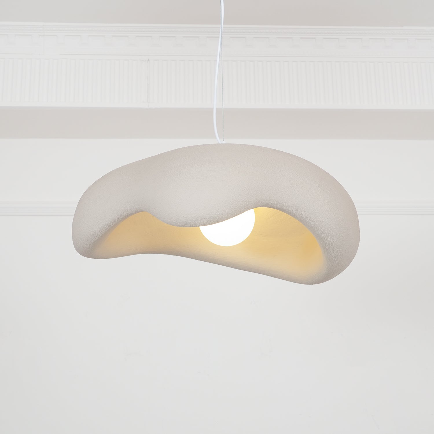 Avi Lampada a Sospensione Stile Wabi Sabi per Soggiorno Naturale