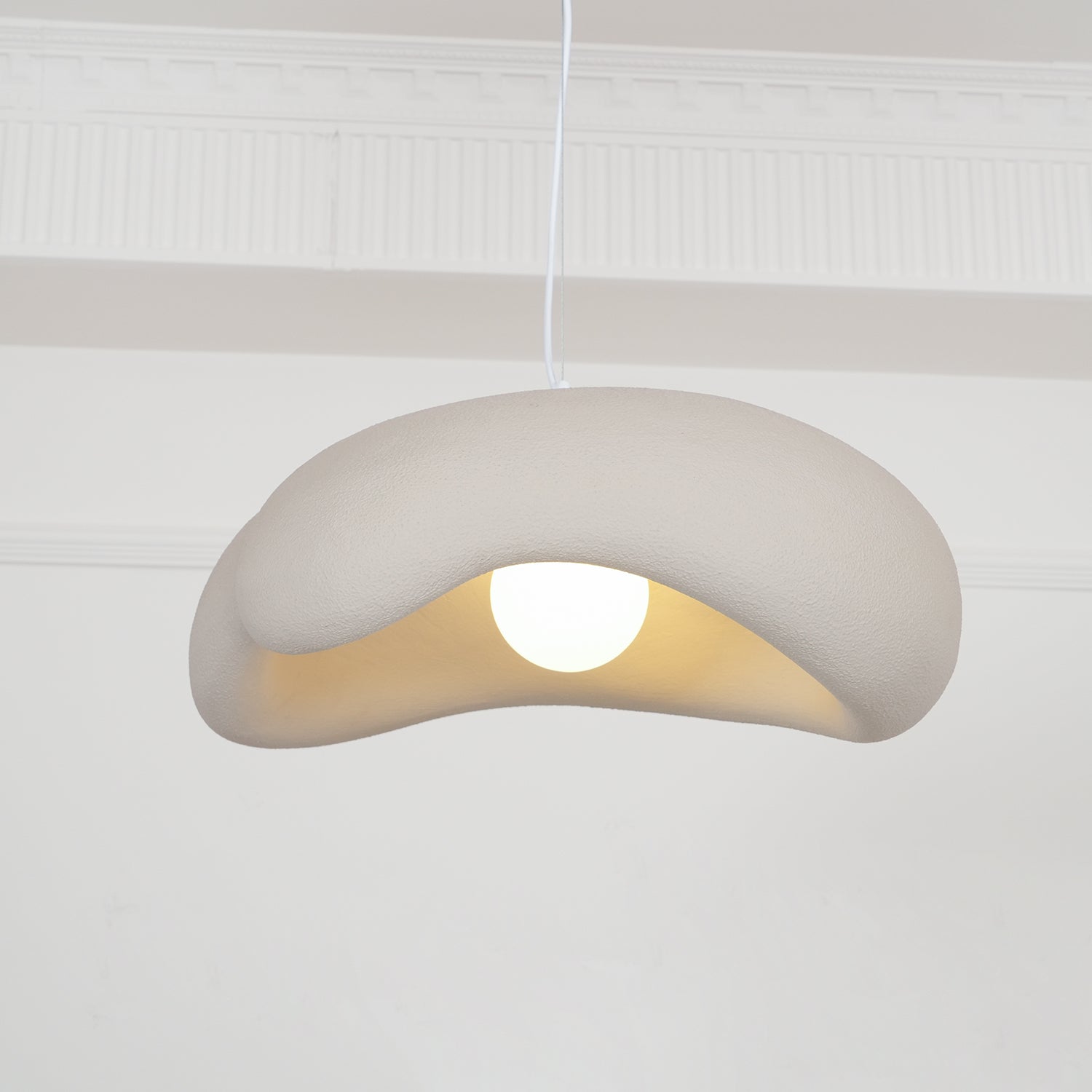 Avi Lampada a Sospensione Stile Wabi Sabi per Soggiorno Naturale