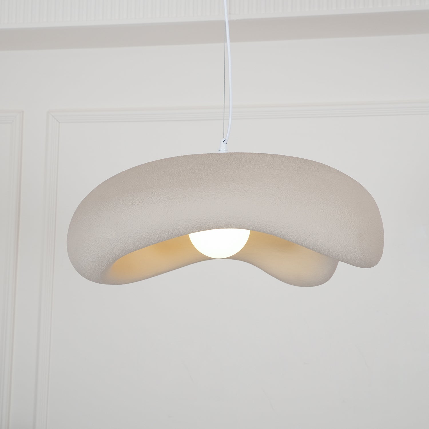 Avi Lampada a Sospensione Stile Wabi Sabi per Soggiorno Naturale