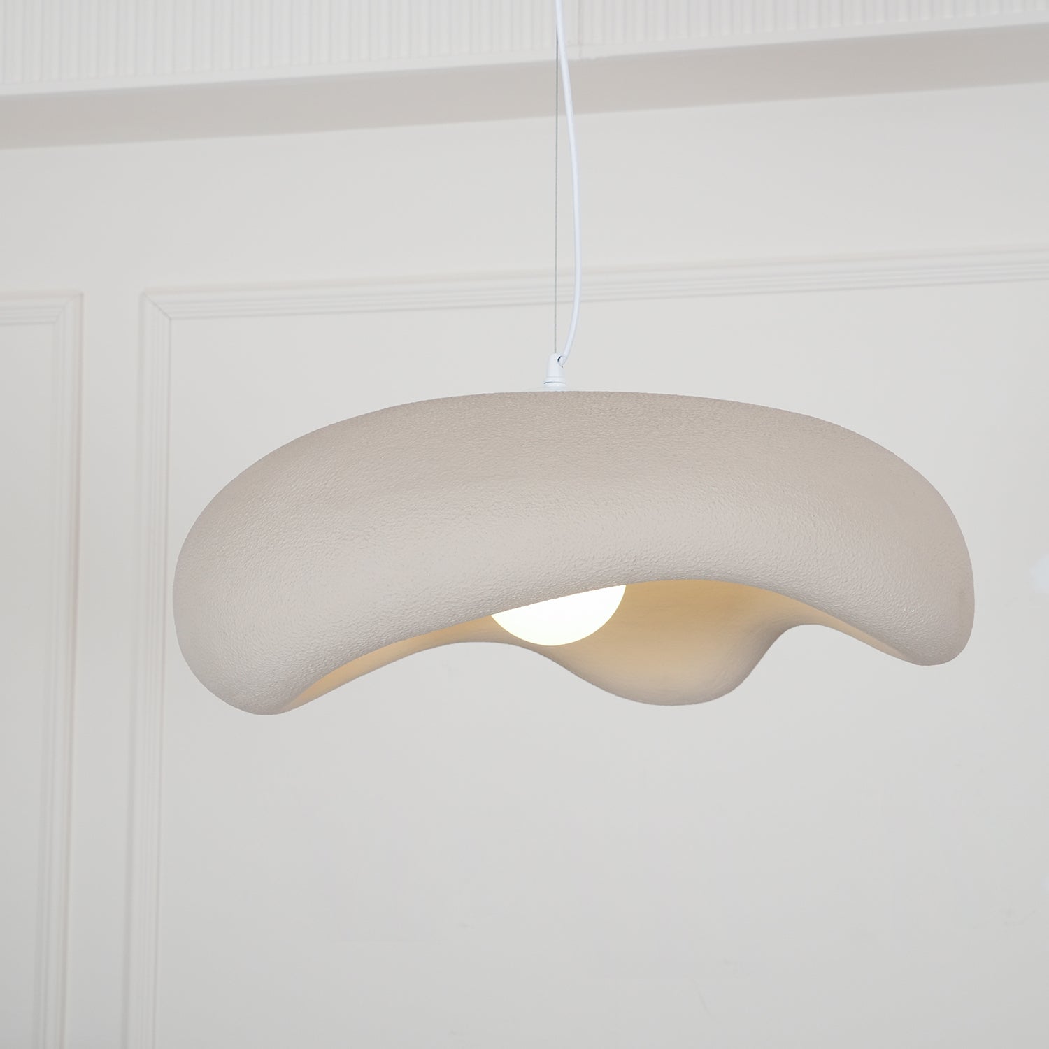 Avi Lampada a Sospensione Stile Wabi Sabi per Soggiorno Naturale