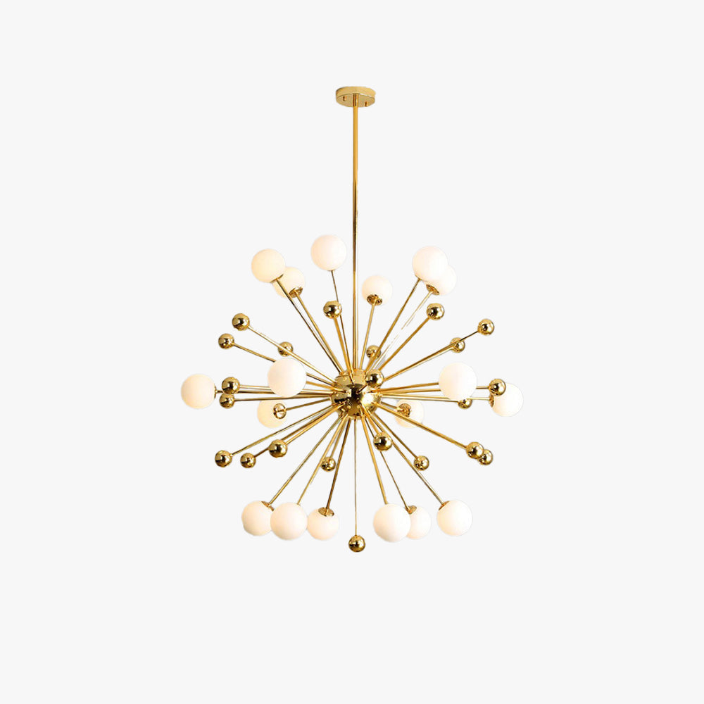 Silva Moderno LED Lux Lampadario Oro Vetro Camera da letto/Soggiorno/Sala da Pranzo