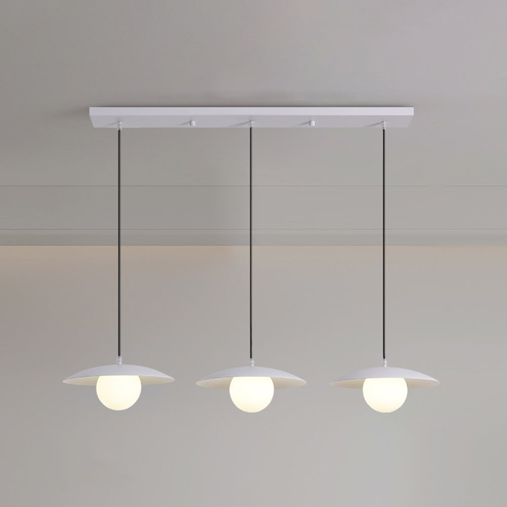 Valentina Moderno Metallo/Vetro LED Sospensione Bianco Camera da letto/Cucina