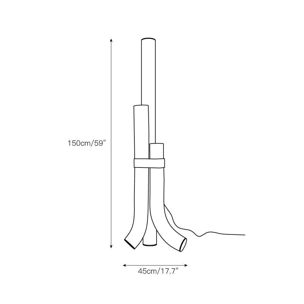 Fantasy Floor Lamp - Lamp Copper