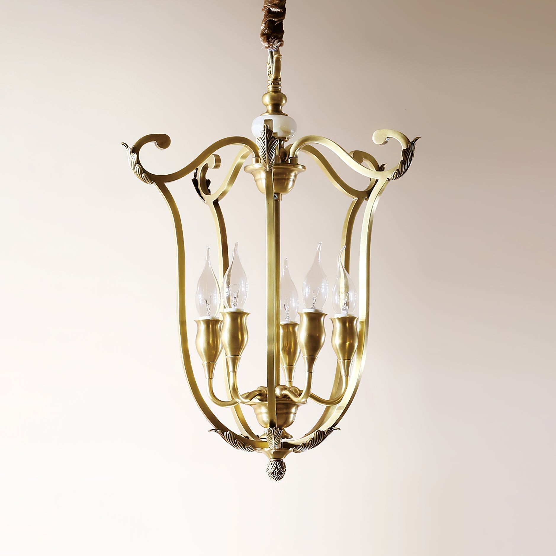 Farmhouse Lantern Chandelier - Blowlighting