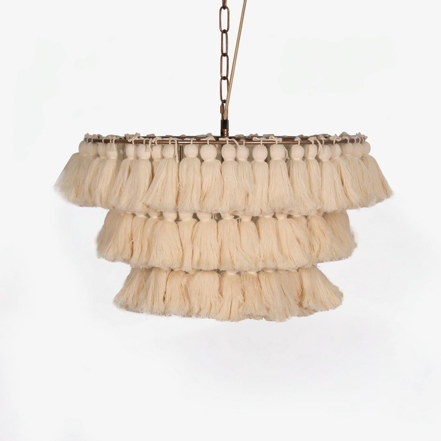 Lustra Lux Lampadario Rosa Bohemian Chic