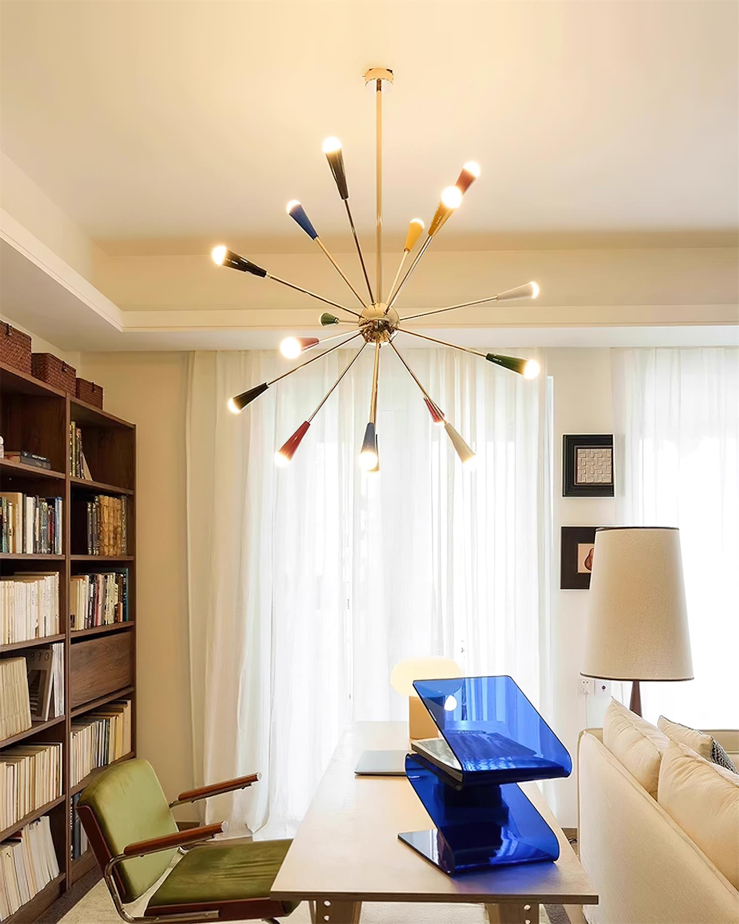 Firework Pop Chandelier - Blowlighting