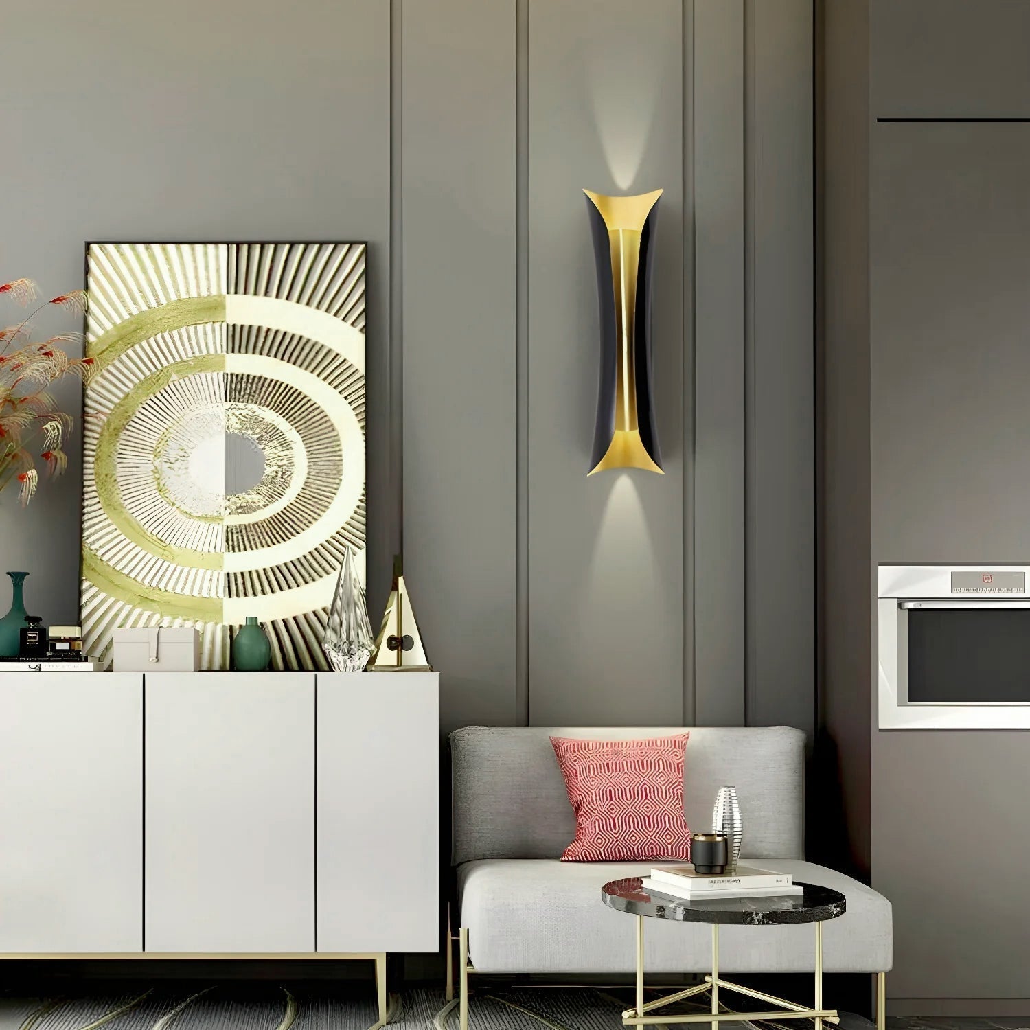 Flame Art Wall Sconce - Blowlighting