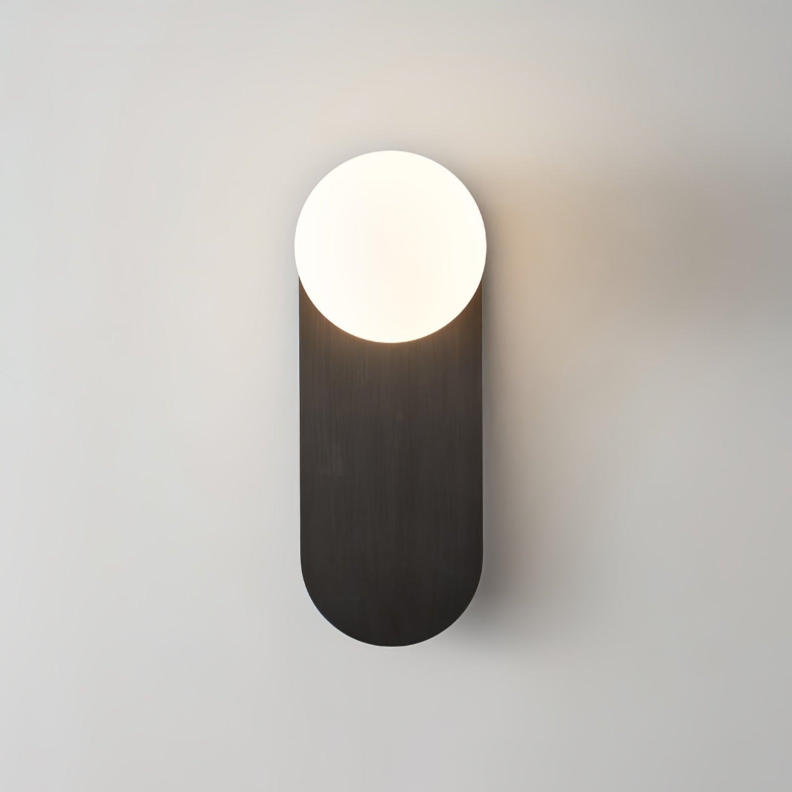 Flat Base Globe Sconce - Blowlighting