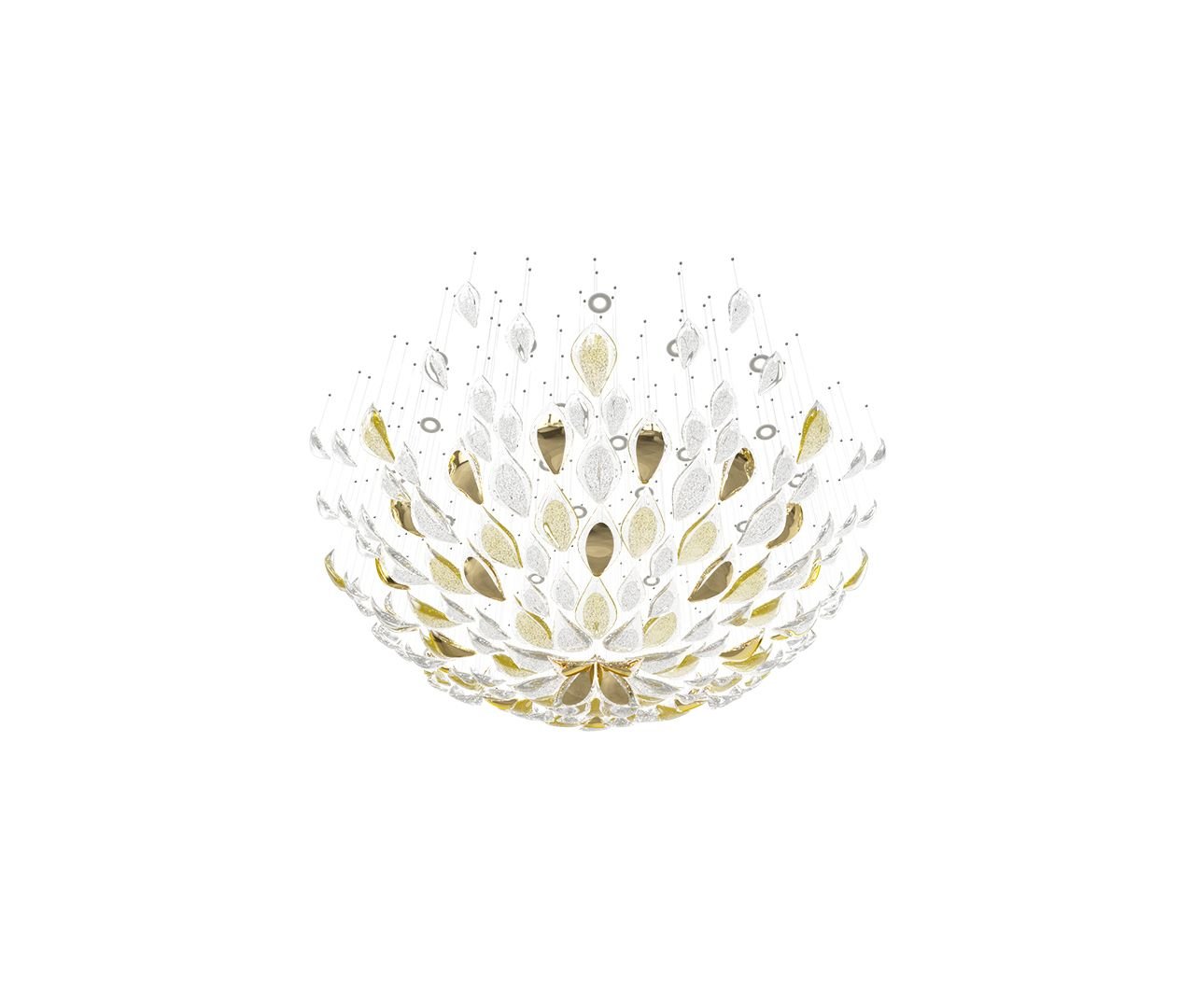 Avynen Crystal Petal Chandelier - Blowlighting
