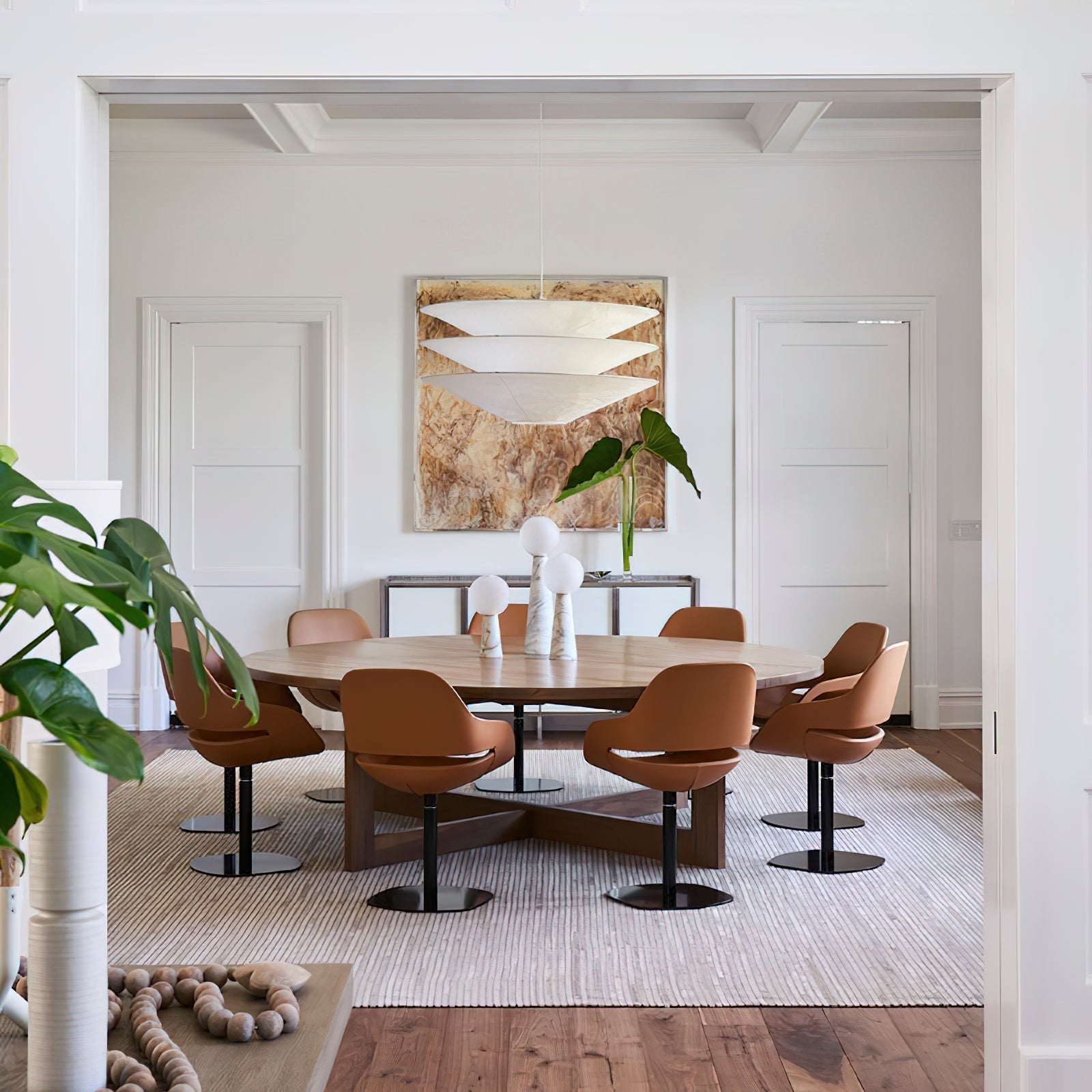 Zomarion Individual Creativity Paper Metal Pendant Light - Lamp Copper