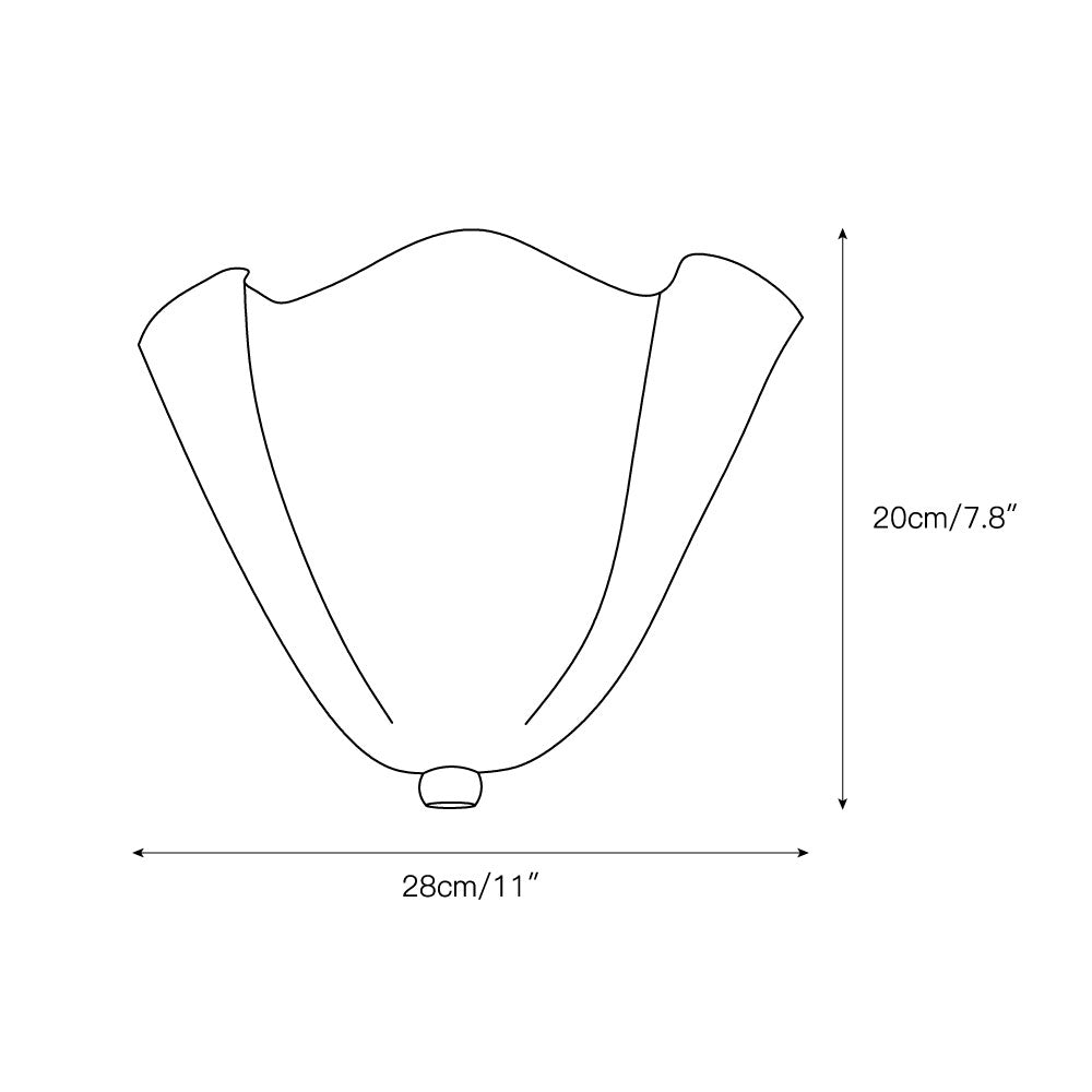 Ulcarisra Individual Creativity Glass Metal Wall Lamp - Lamp Copper