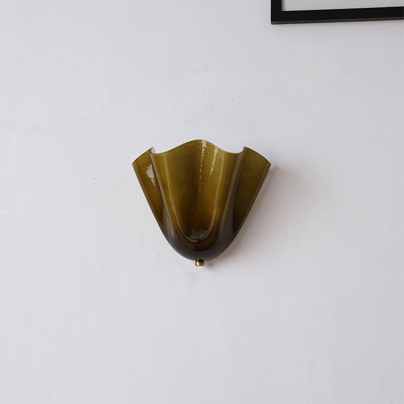 Ulcarisra Individual Creativity Glass Metal Wall Lamp - Lamp Copper