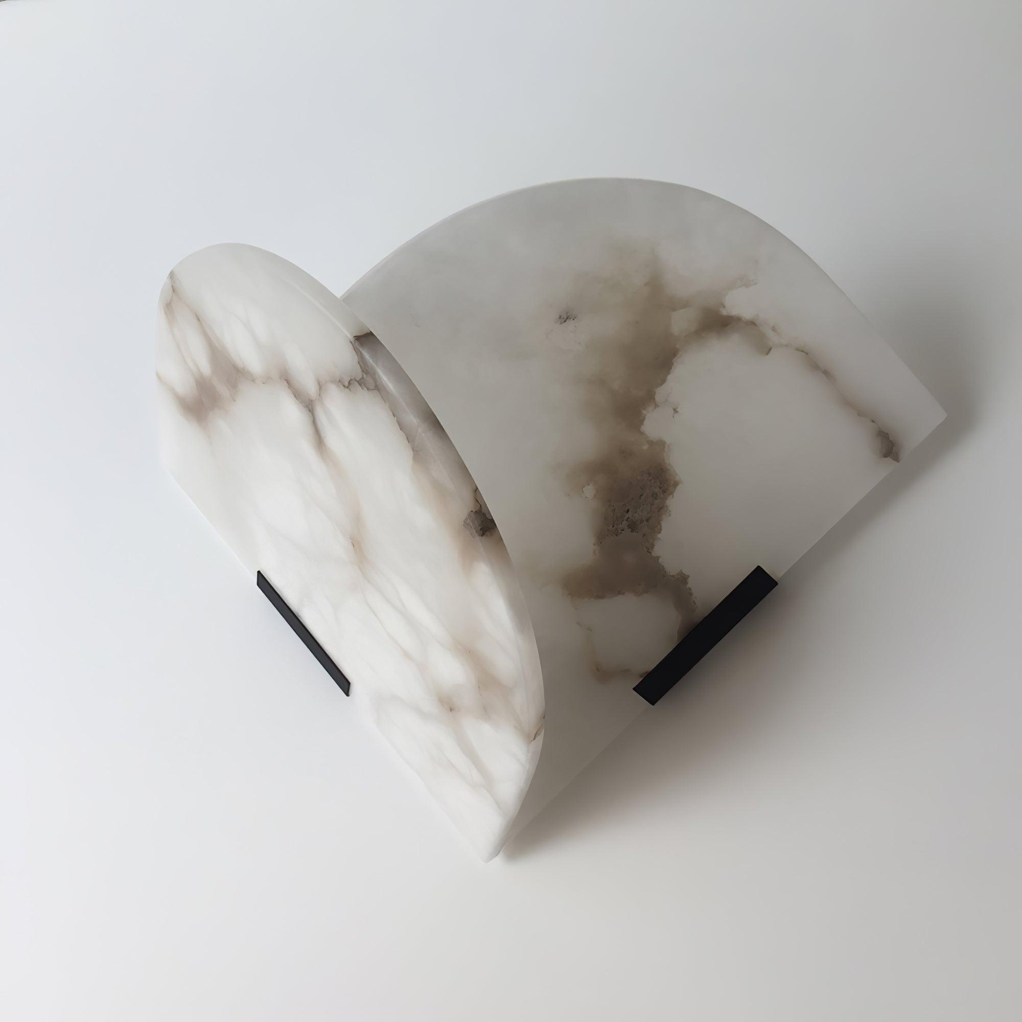 Cevelaris Heart Alabaster Wall Light - Neutralighting