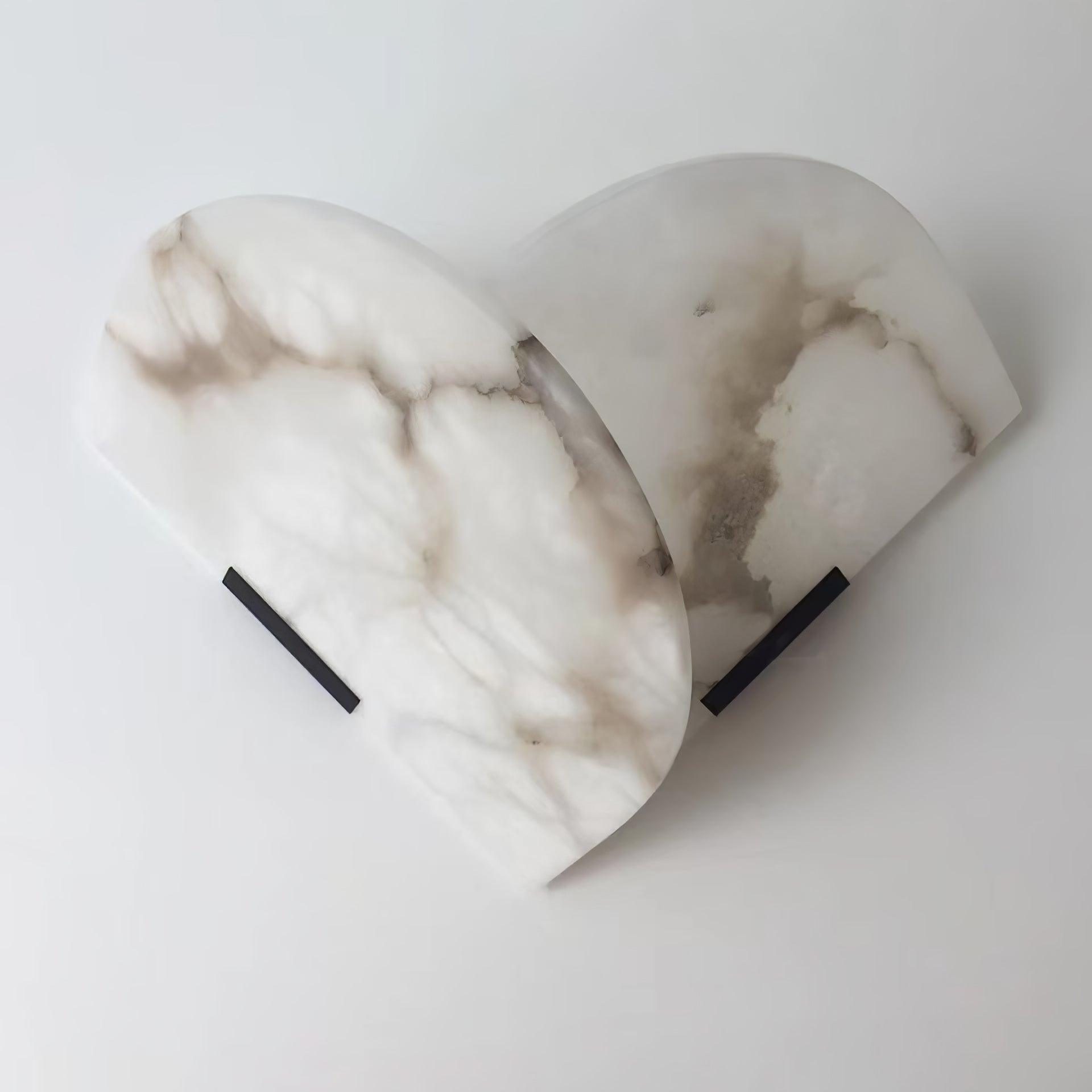 Cevelaris Heart Alabaster Wall Light - Neutralighting