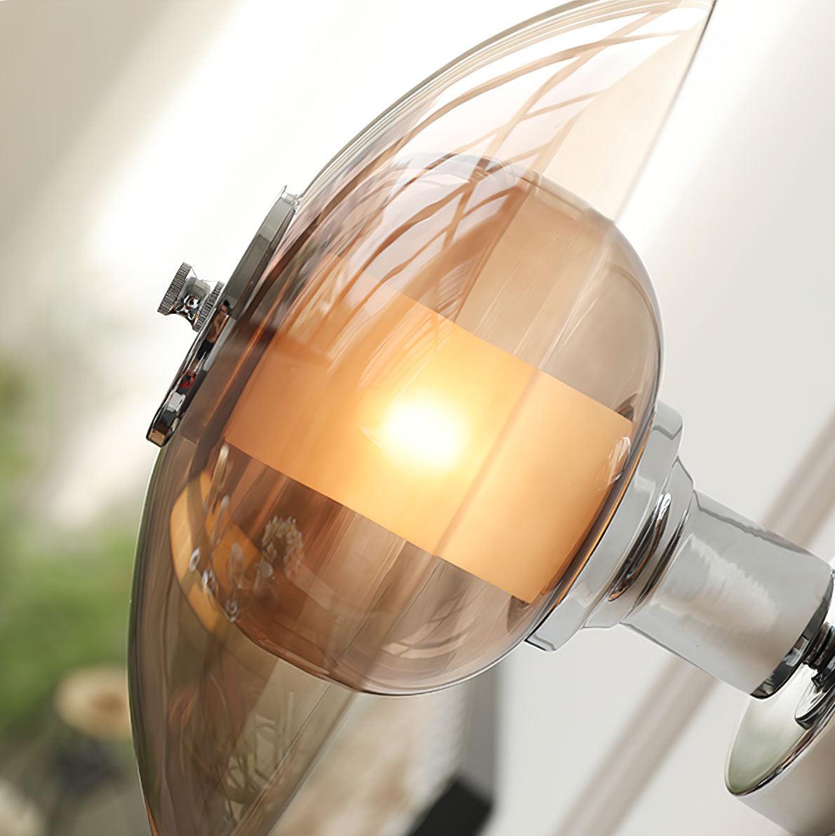 Flying Saucer Chrome Wall Light - Blowlighting