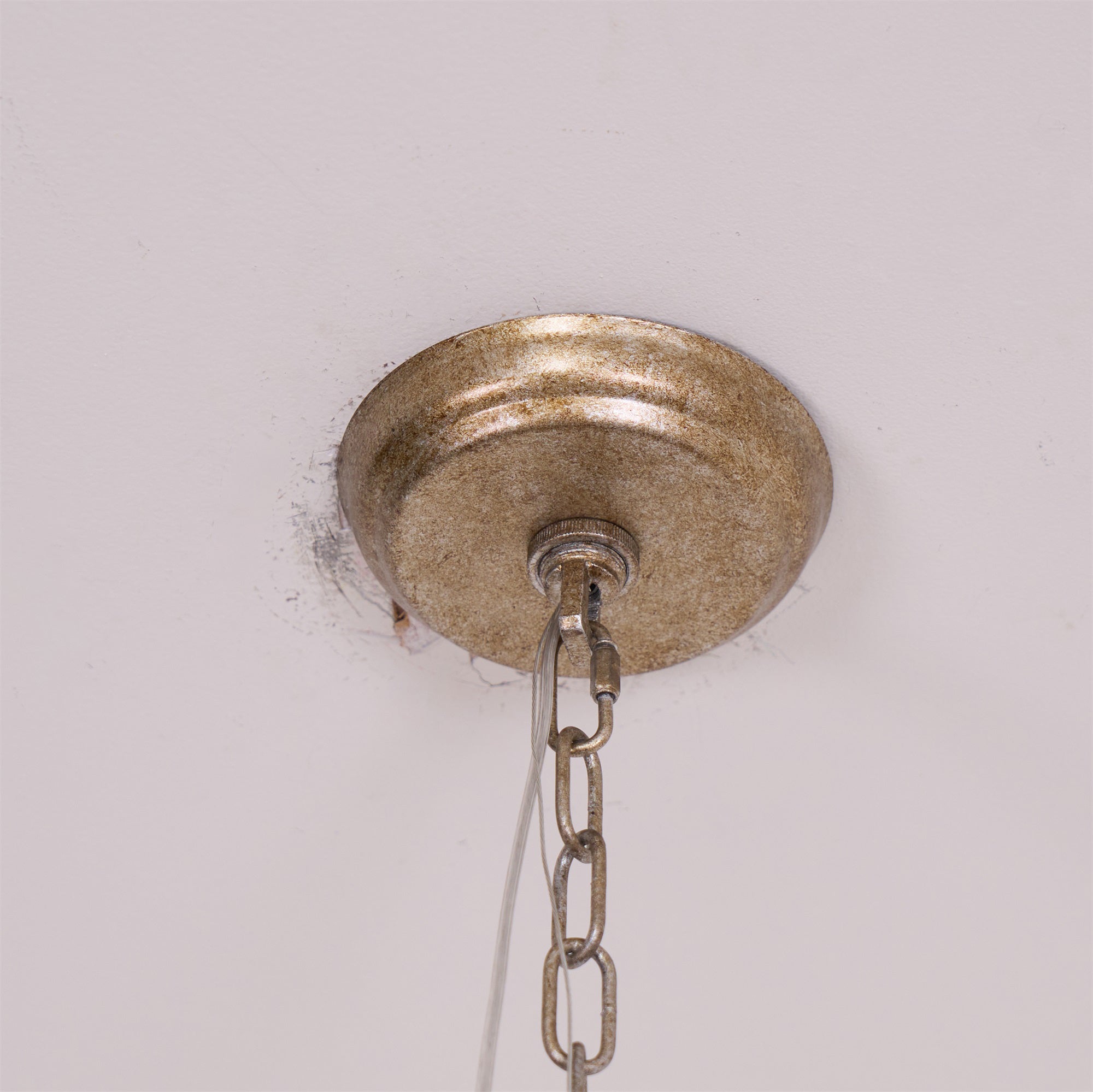 Abella Tear Drop Crystal Chandelier - Lamp Copper