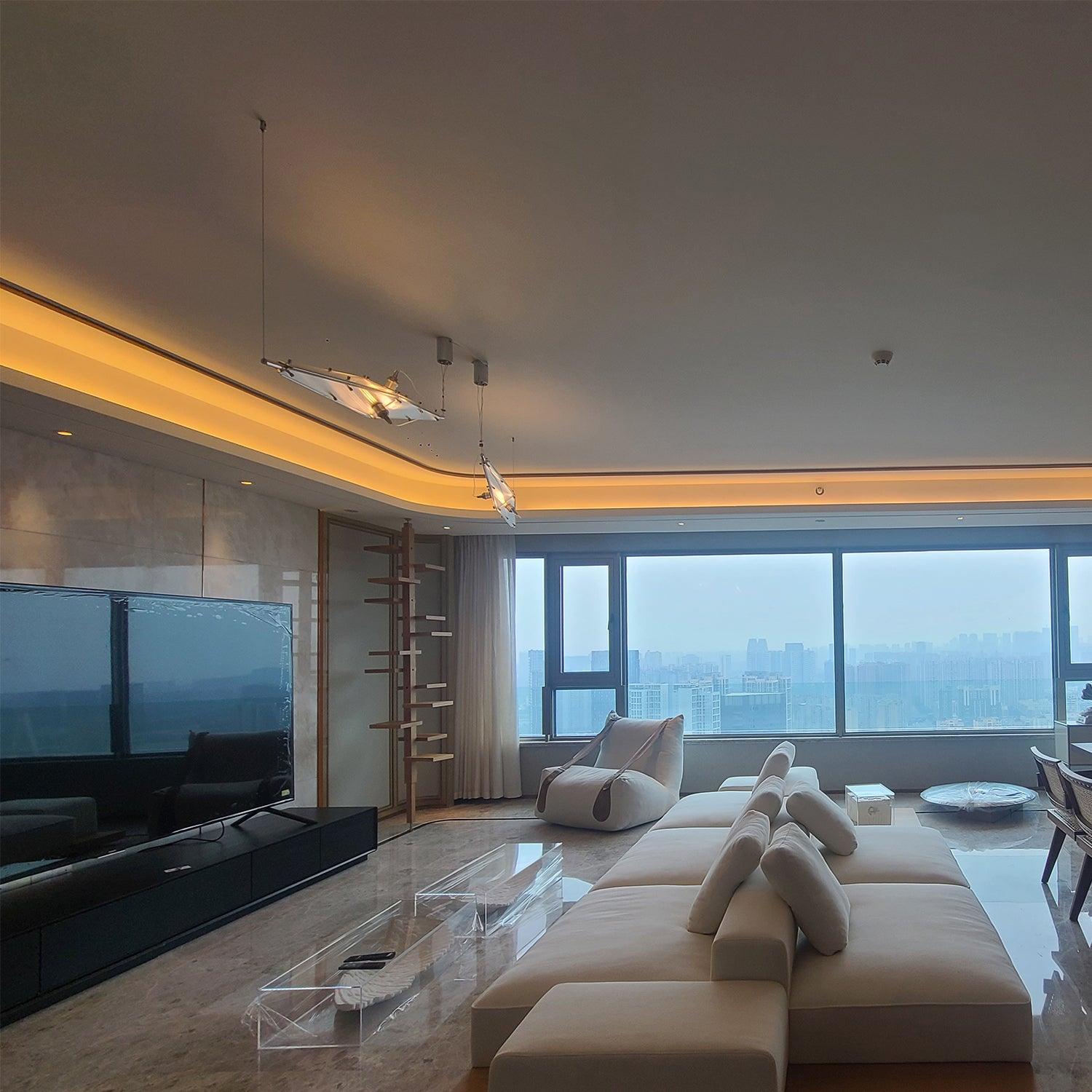 Adan Modern Minimalist Art Metal Pendant Lamp - Blowlighting