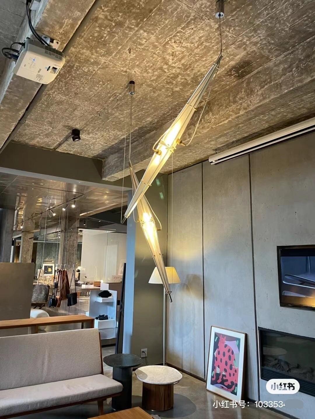 Adan Modern Minimalist Art Metal Pendant Lamp - Blowlighting