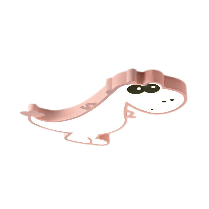 Arisha Moderno Arishao Drago Bambini Plafoniere Acrilico Verde/Rosa Soggiorno
