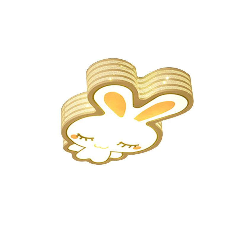 Arisha Moderno Arcobaleno/Coniglio Plafoniere Acrilico Oro Soggiorno