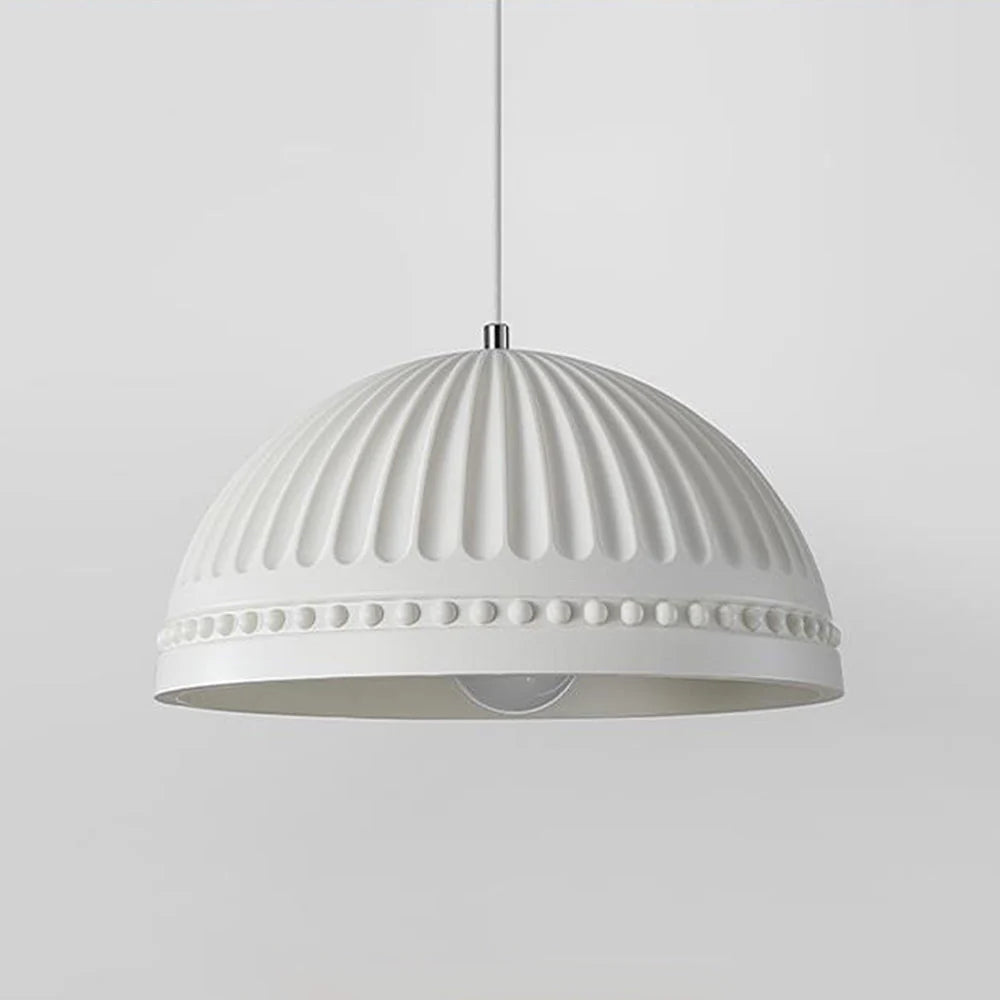 Aria Moderno LED Metallo Resina Sospensione Bianco Soggiorno Camera da letto