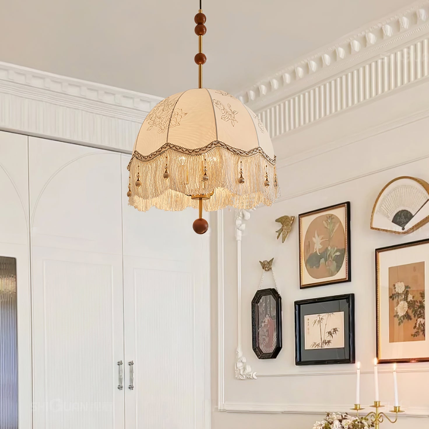 Frill Fringe Pendant Lamp - Blowlighting