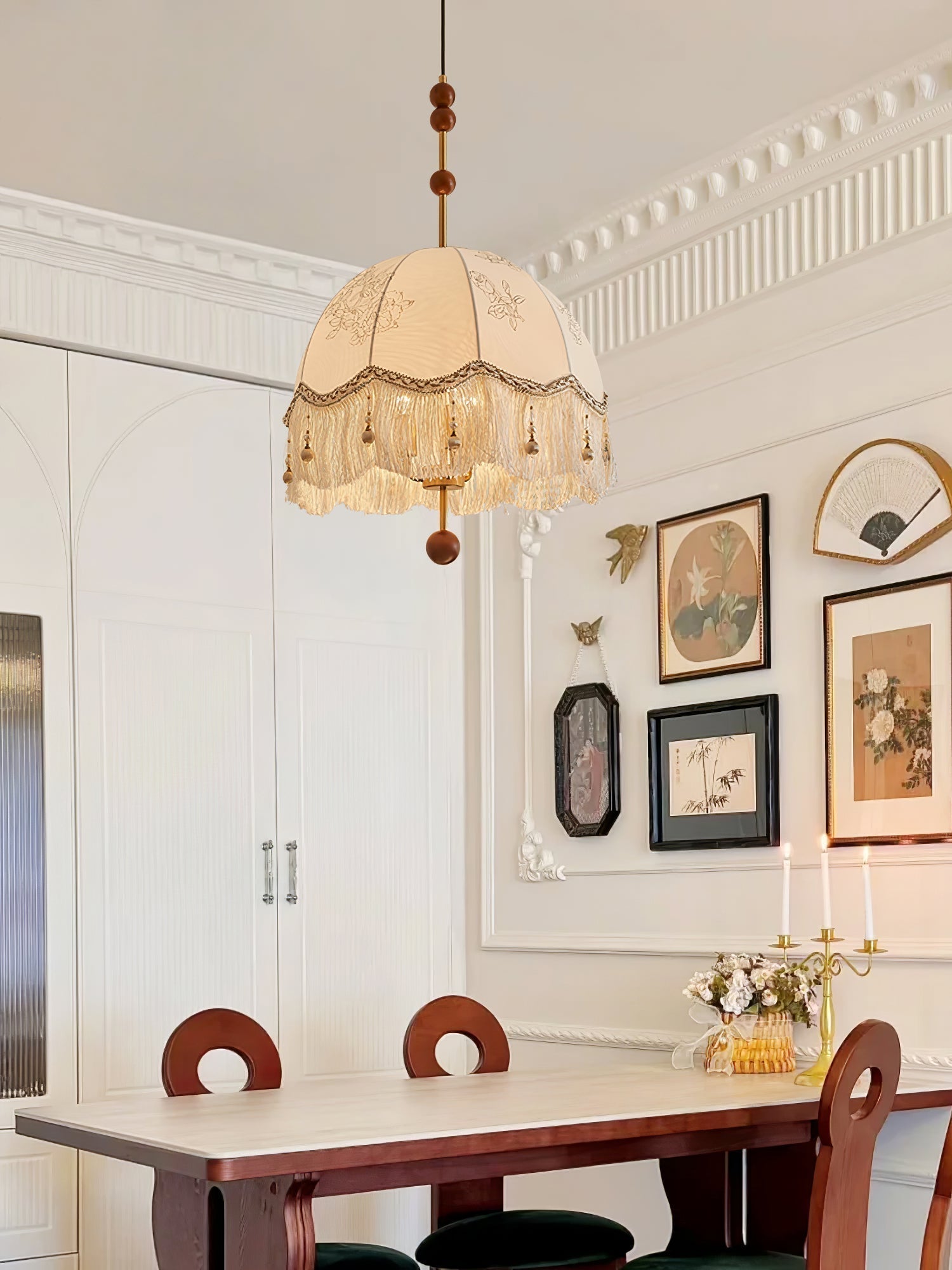 Frill Fringe Pendant Lamp - Blowlighting