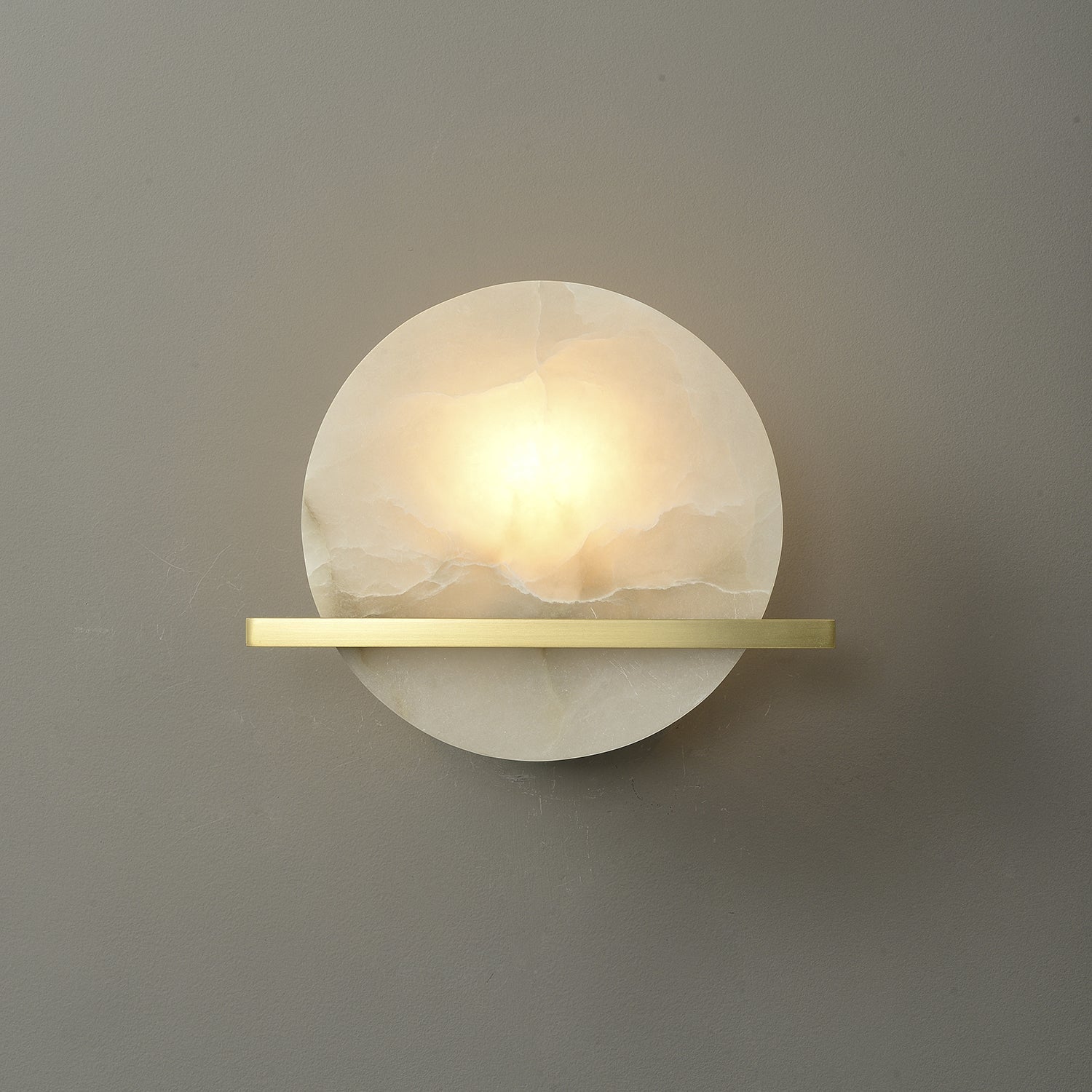 Vomiror Sphere Alabaster Wall Light - Neutralighting