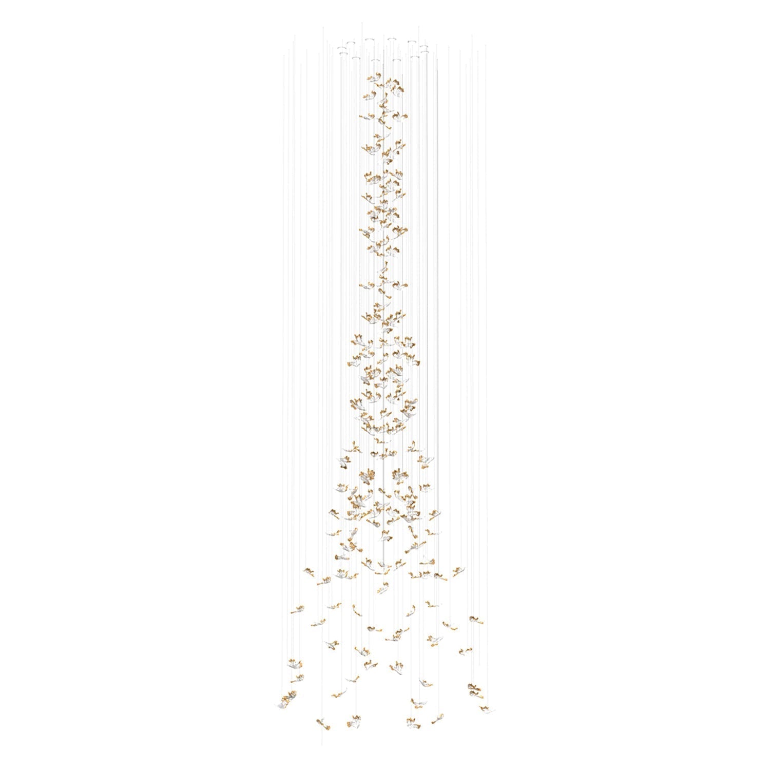 Citalora Crystal Cluster Pendant Light Chandelier - Blowlighting