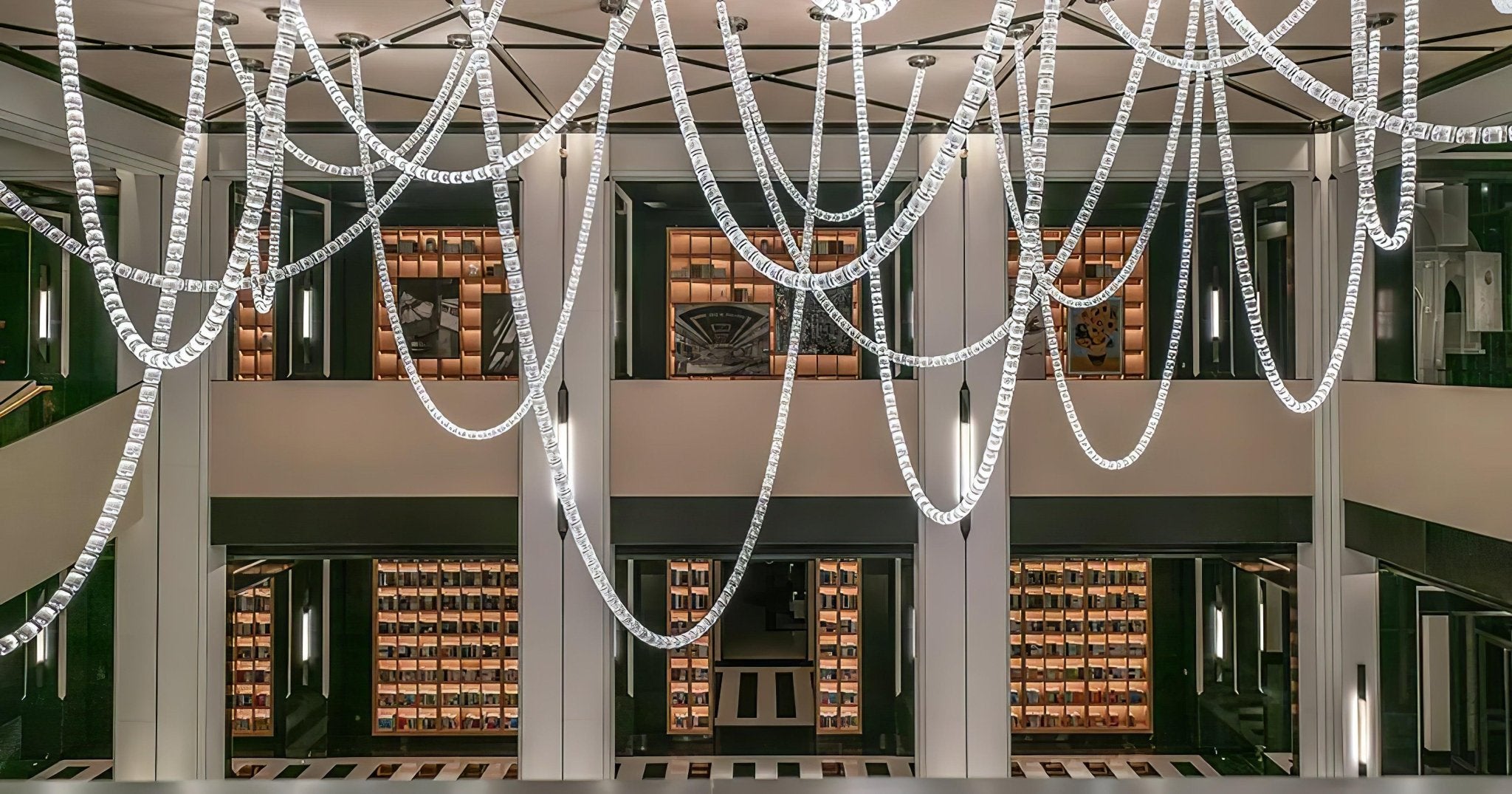 Zevenila Modern Acrylic Chandelier - Blowlighting
