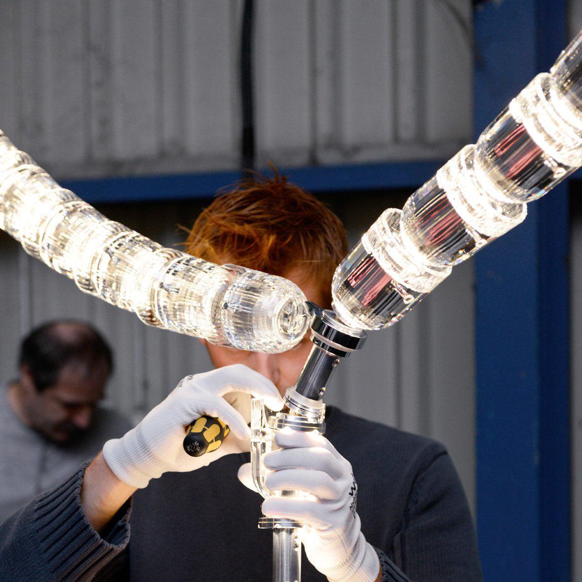 Gabriel Chrome Chandelier - Blowlighting