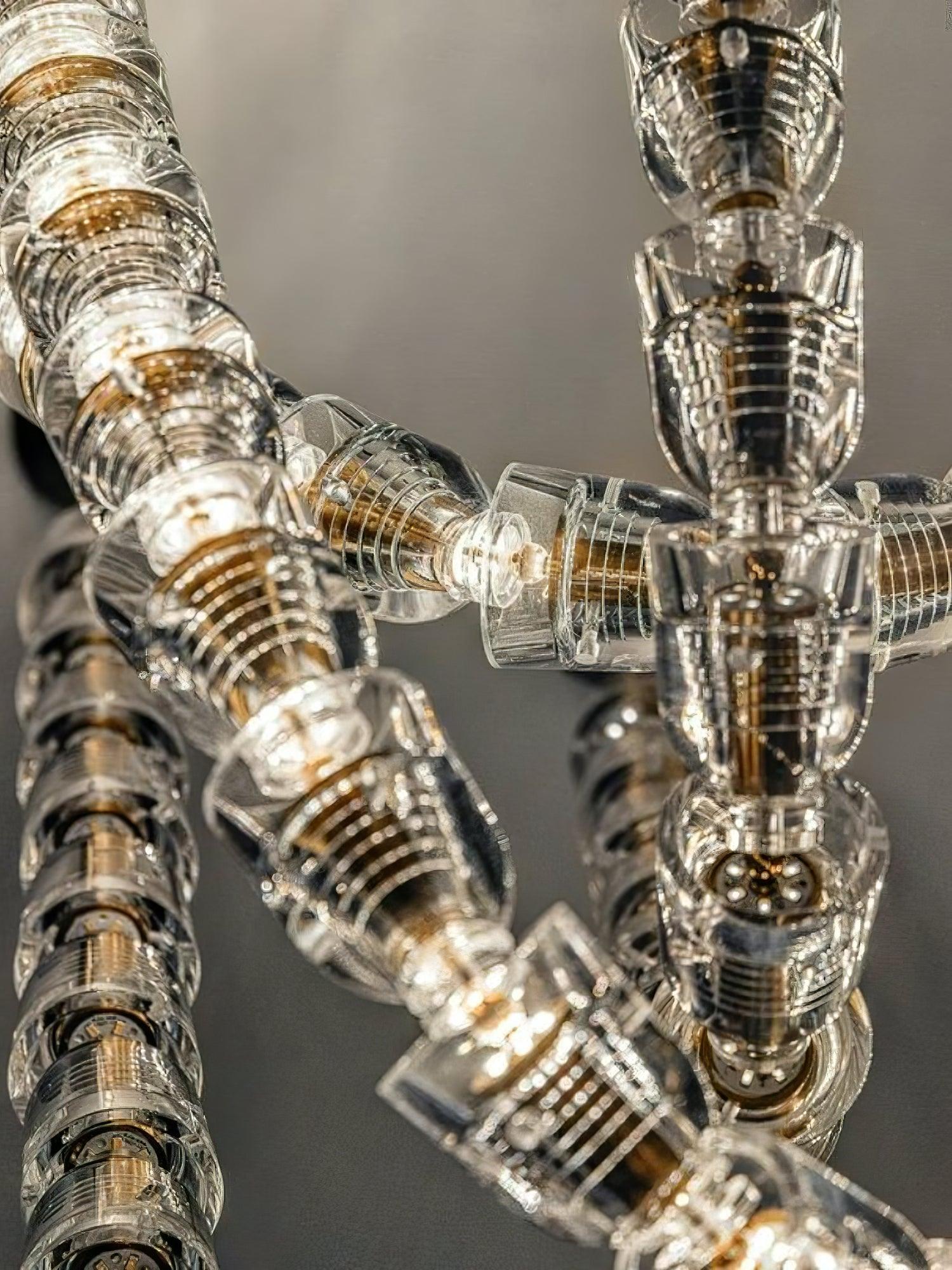 Nysilisra Luxe Crystal Pendant Light - Blowlighting