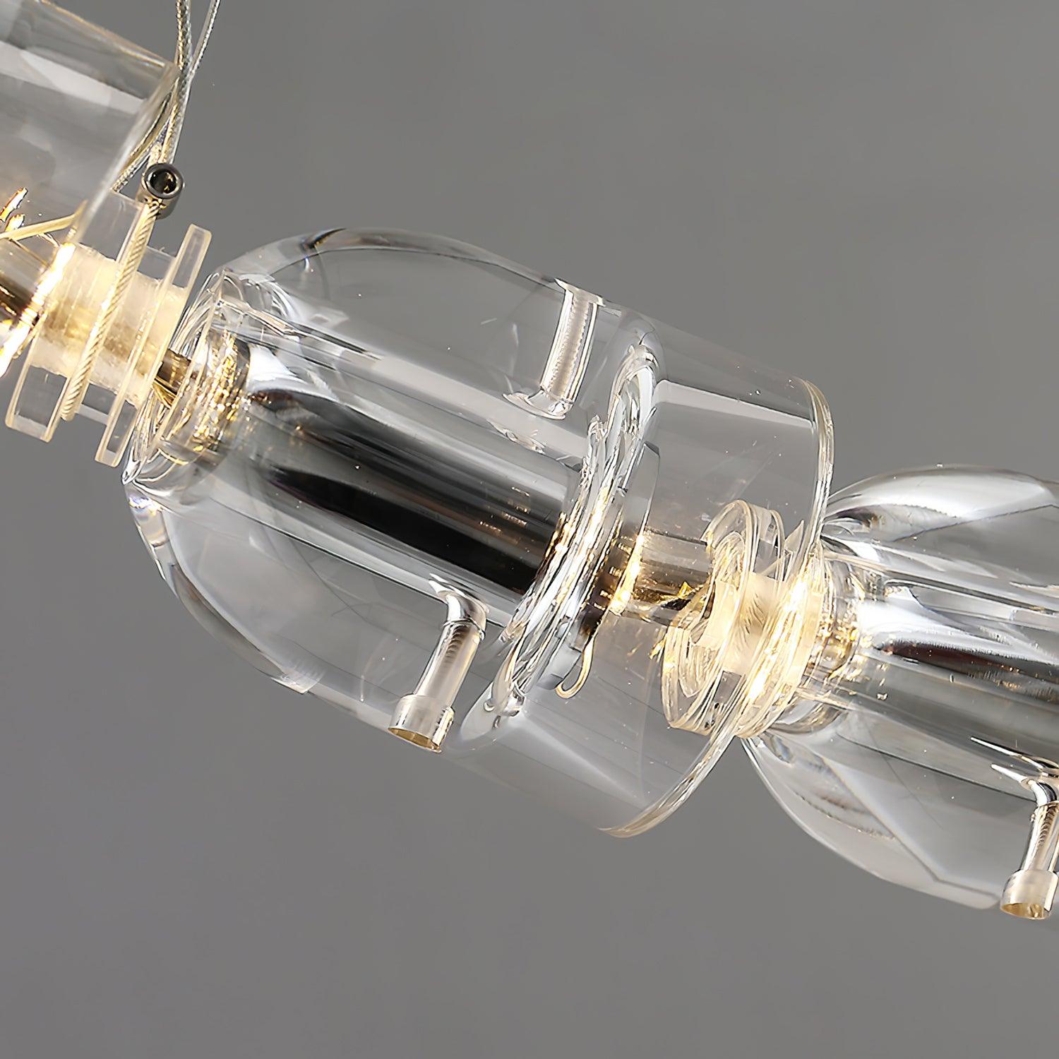 Luminara Crystal Cascade Chandelier - Blowlighting