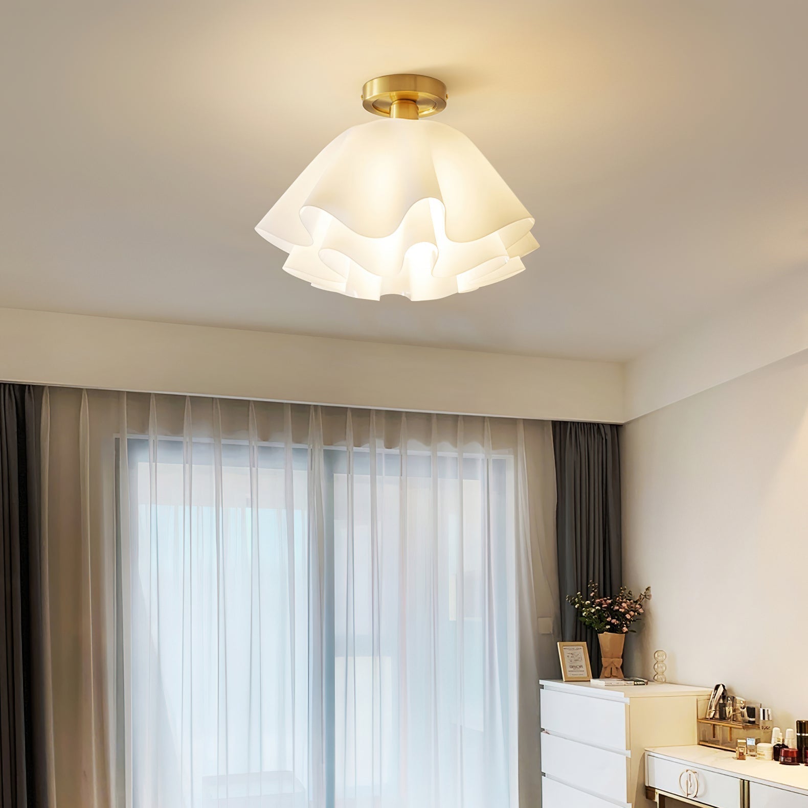 Valentina Lampada da Soffitto a Forma di Fiore