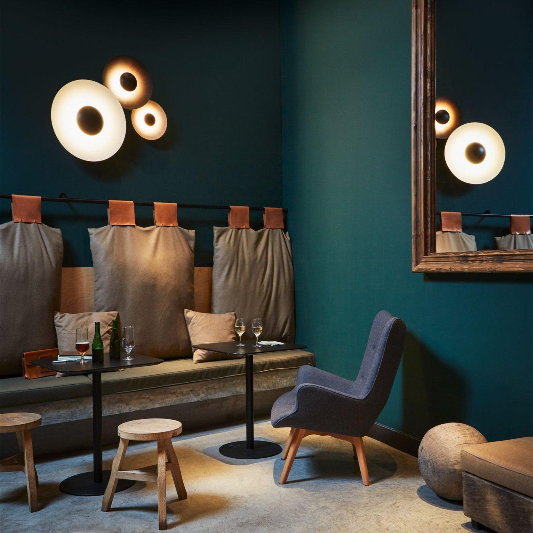 Wall Lamp Eclipse Inspired Halo Glow Modern Minimalist Art Accent - Letslighting