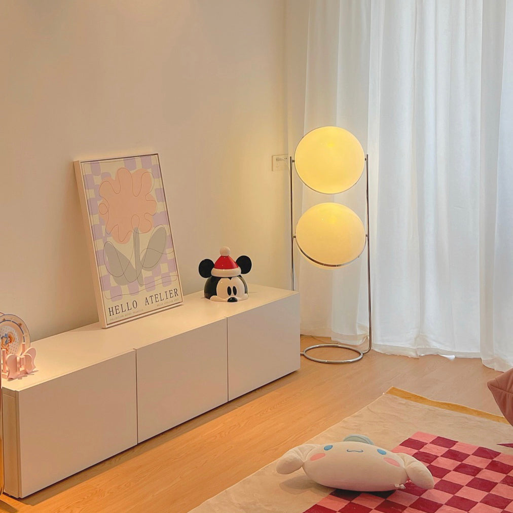 Garrault-Delord Ball Floor Lamp - Lamp Copper