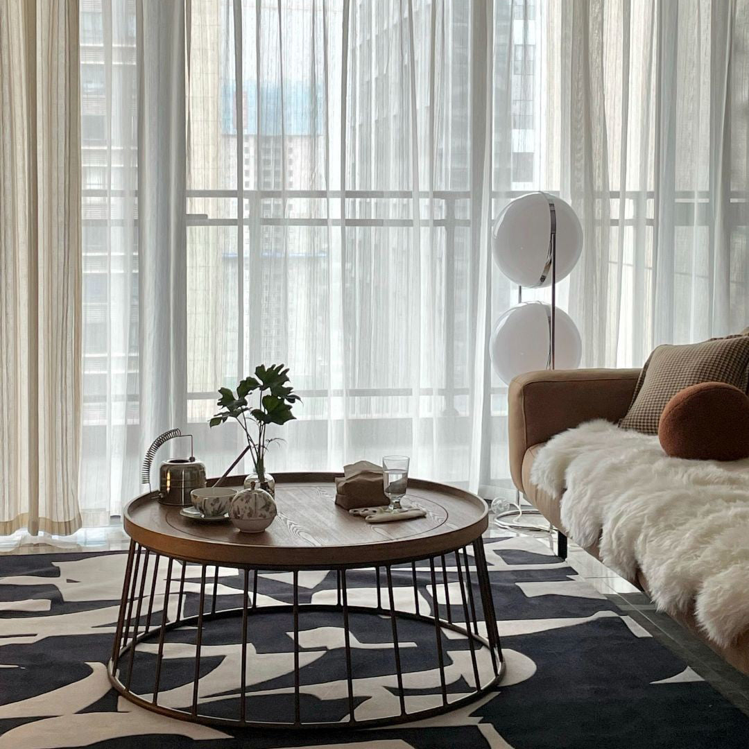 Garrault-Delord Ball Floor Lamp - Lamp Copper