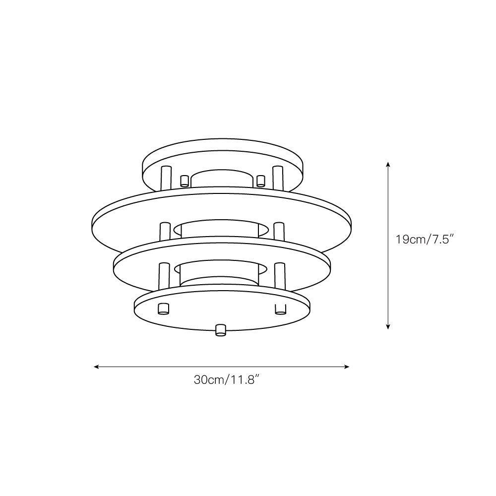 Zovena Modern Minimalist Steel Alabaster Ceiling Lamp - Lamp Copper