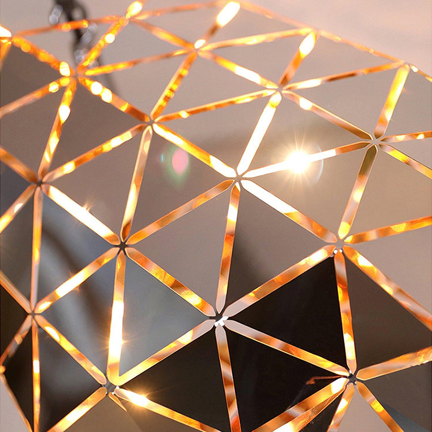 Geometric Panel Pendant Lamp - Blowlighting