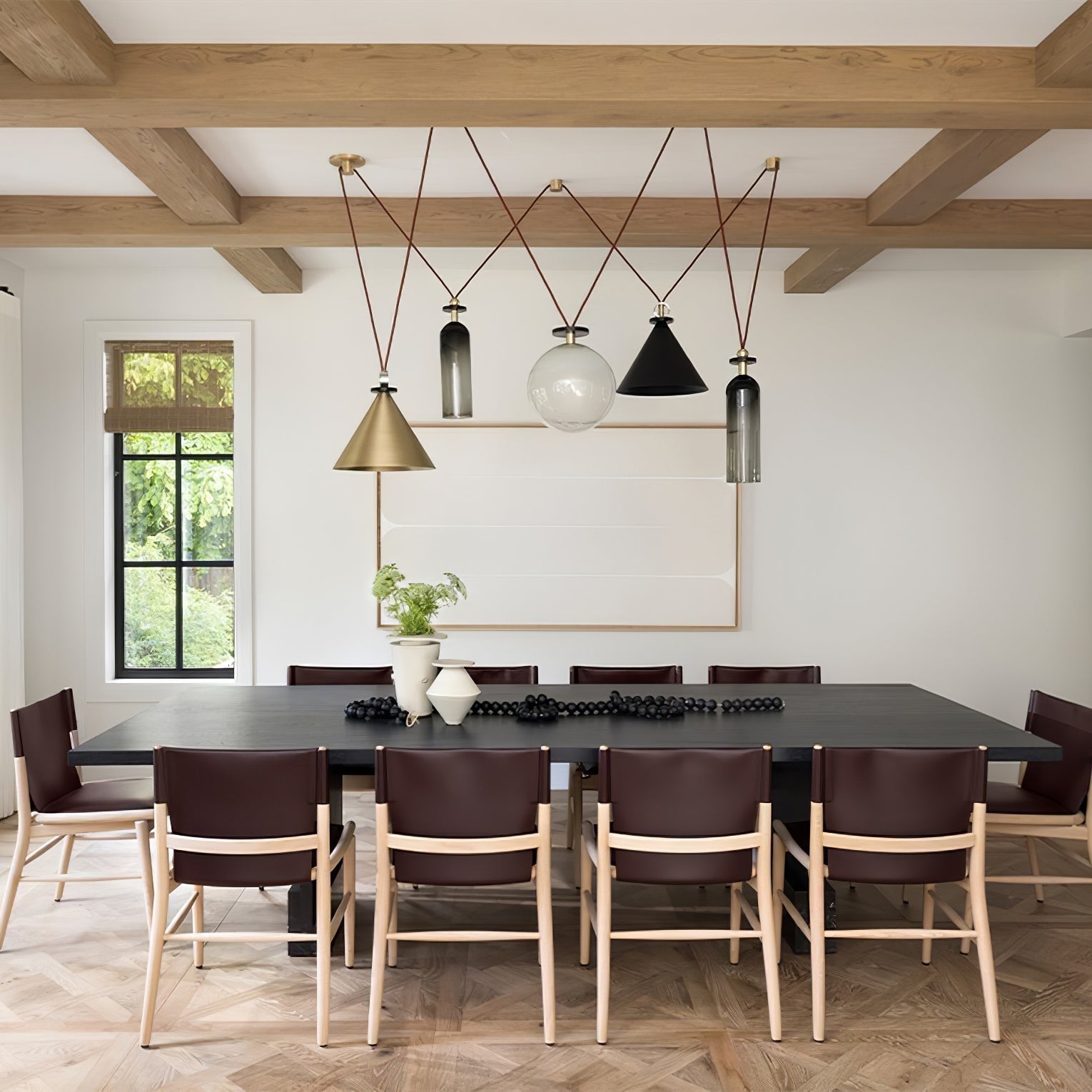 Geometric Shape Art Modern Chandelier - Blowlighting