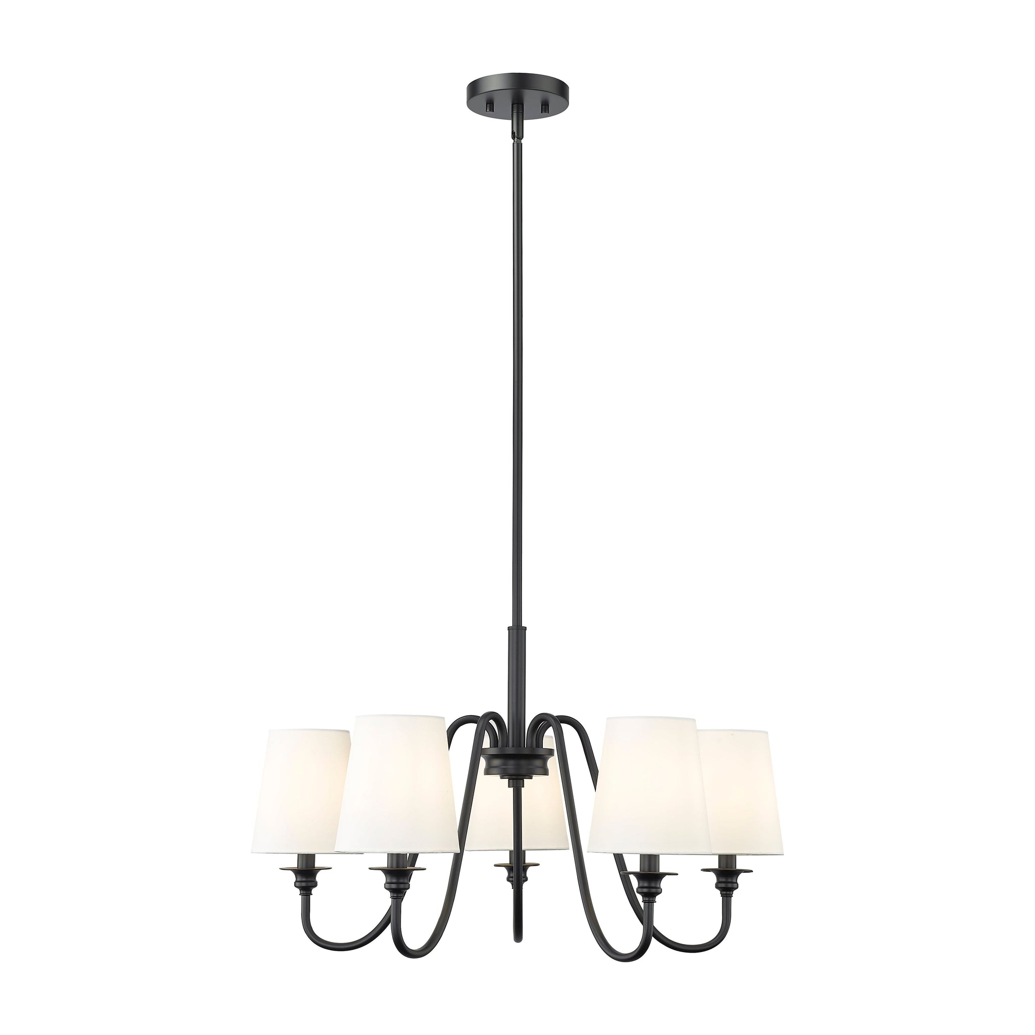Vavenus Vintage Industrial Brass Fabric Chandelier - Lamp Copper