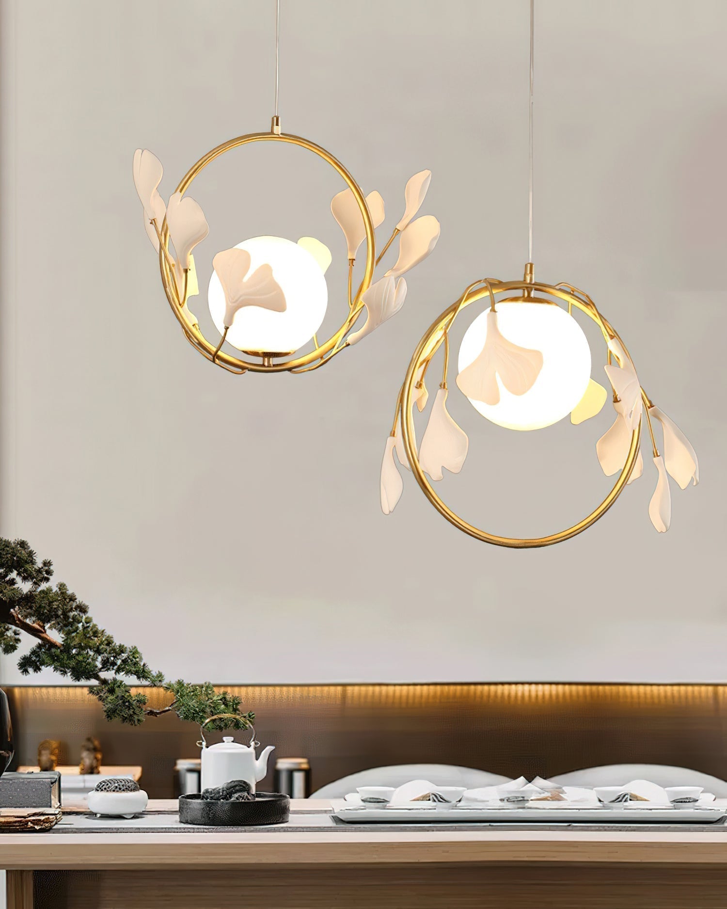 Gingko Pendant Lamp - Blowlighting